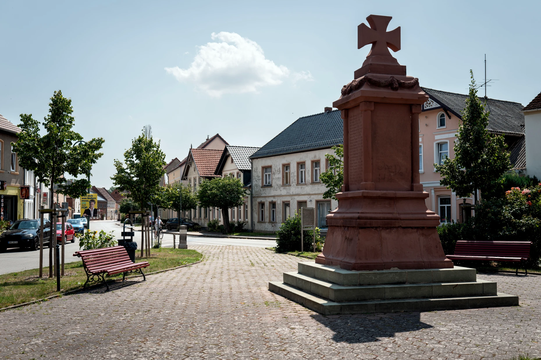 Das Weltkriegsdenkmal in Kalbe an der Milde