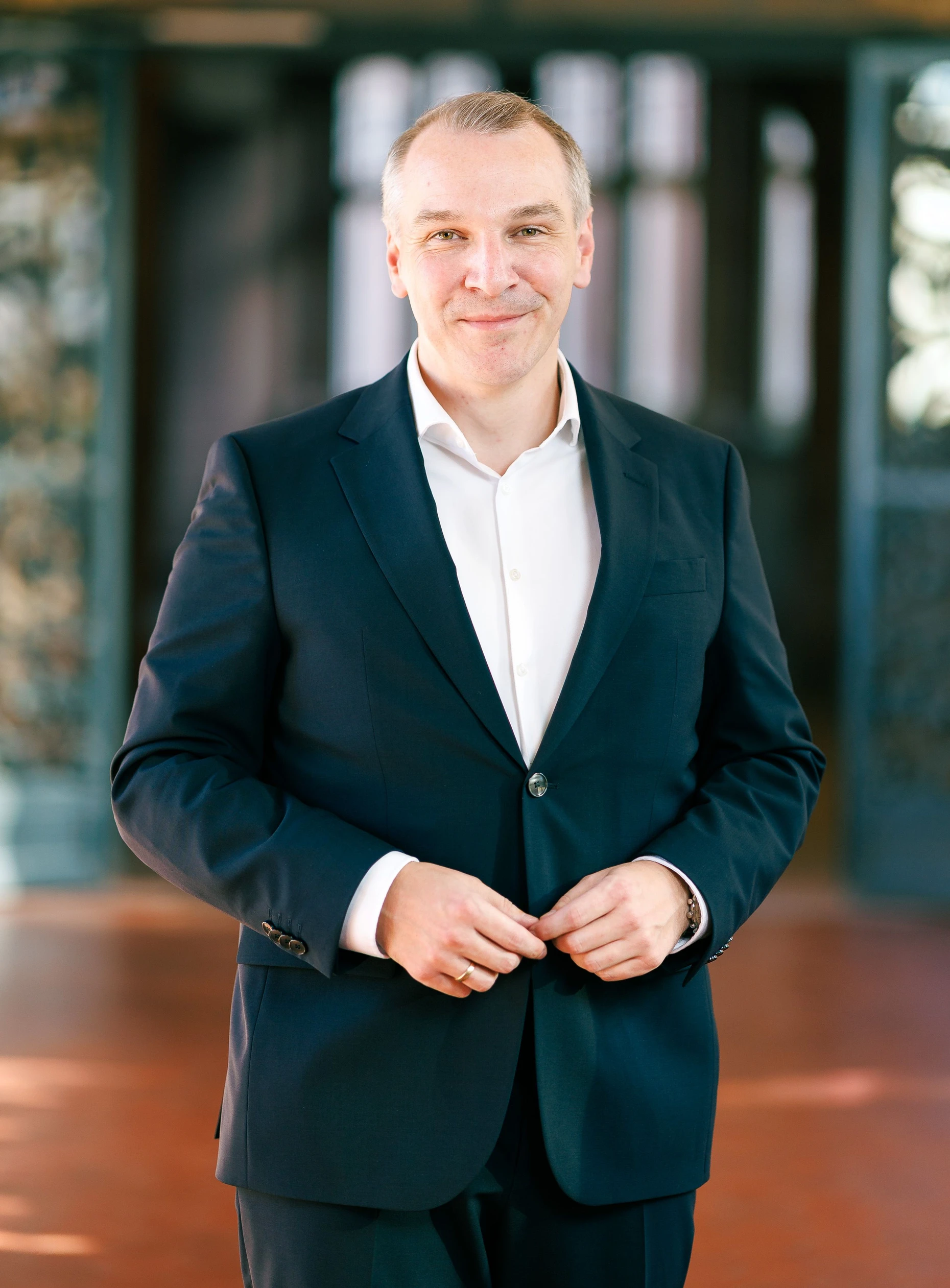 Der neue Frankfurter Ordnungsdezernent Martin-Benedikt Schäfer (CDU)