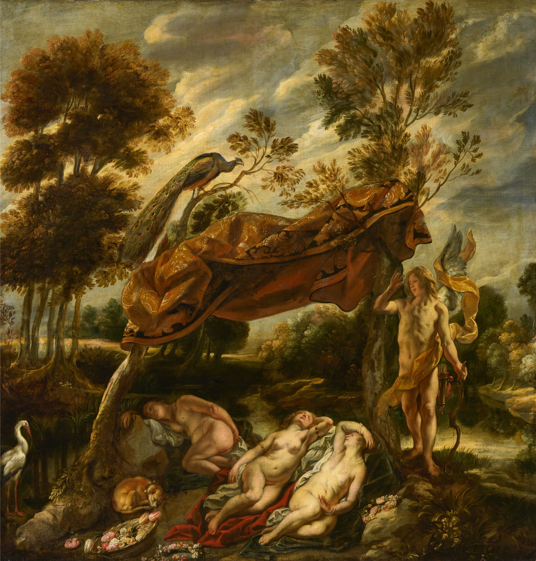 Ein Sturm zieht auf – oder gerade ab? Jacob Jordaens’ „Amor und schlafende Nymphen“, späte vierziger Jahre des siebzehnten Jahrhunderts
