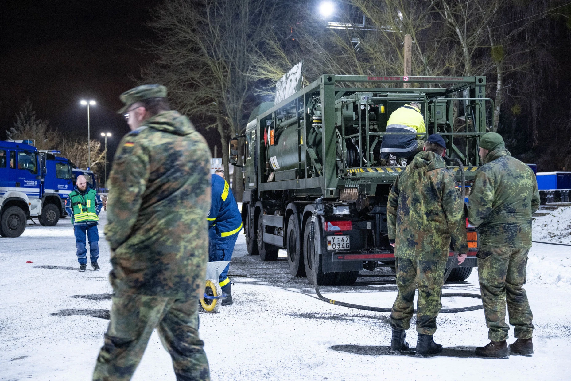 Hilfe von der Bundeswehr: Nach dem Stromausfall im Januar 2026 ruft die Stadt Berlin eine Großschadenslage aus.