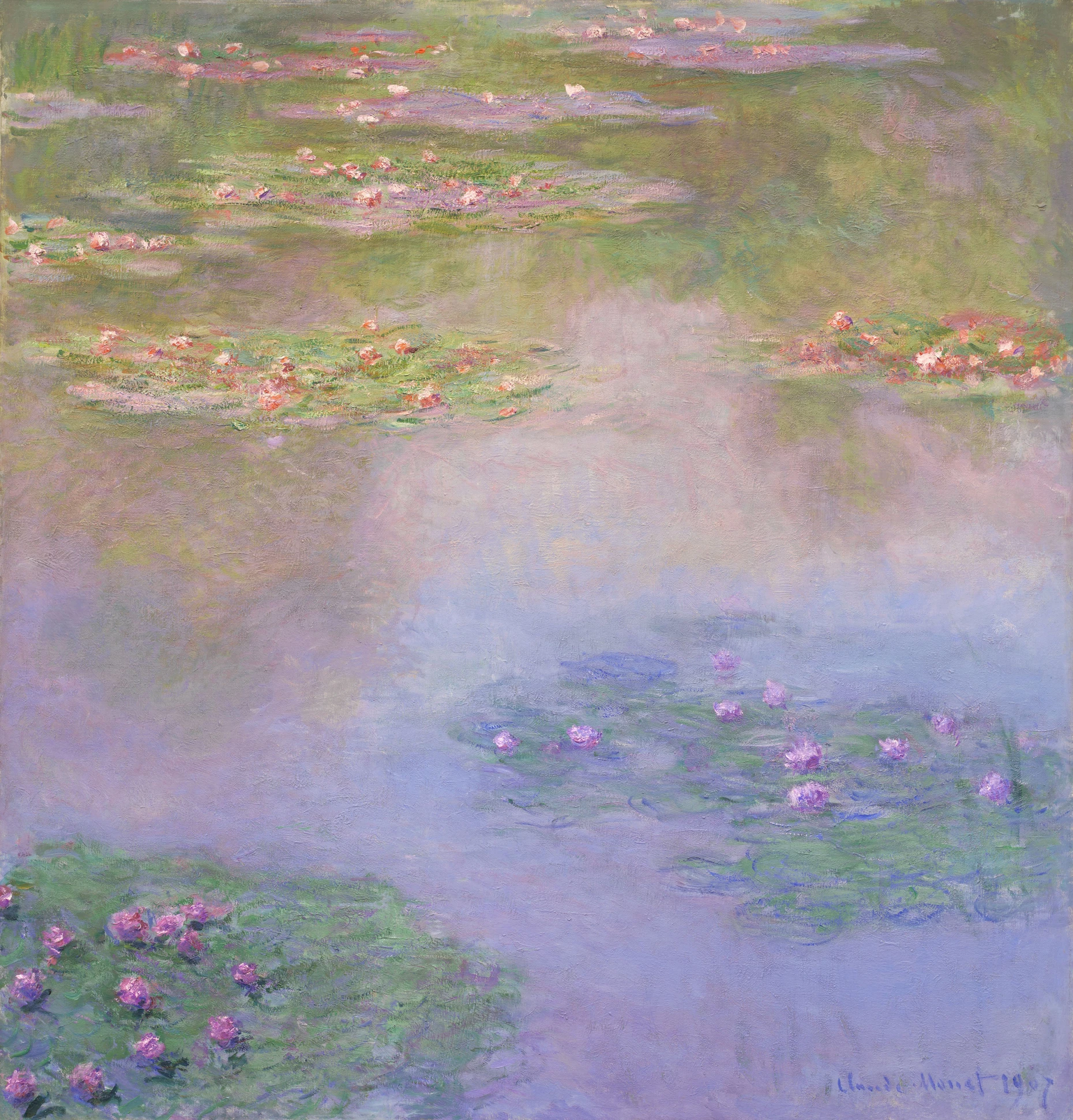 Nicht von Lewis eingereicht, aber auch bei Sotheby's zu ersteigern: Claude Monet, „Nymphéas“, 1907, Taxe 30 bis 40 Millionen Pfund