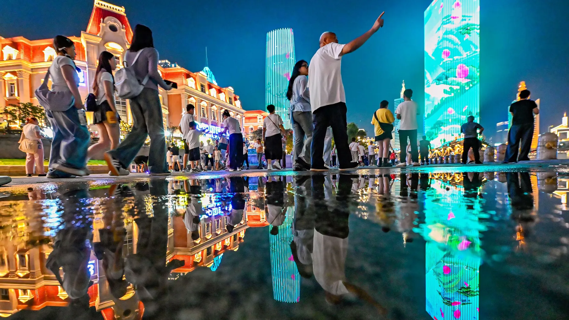 Herausgeputzt: die chinesische Hafenstadt Tianjin vor dem Gipfeltreffen der Shanghai Cooperation Organization 2025