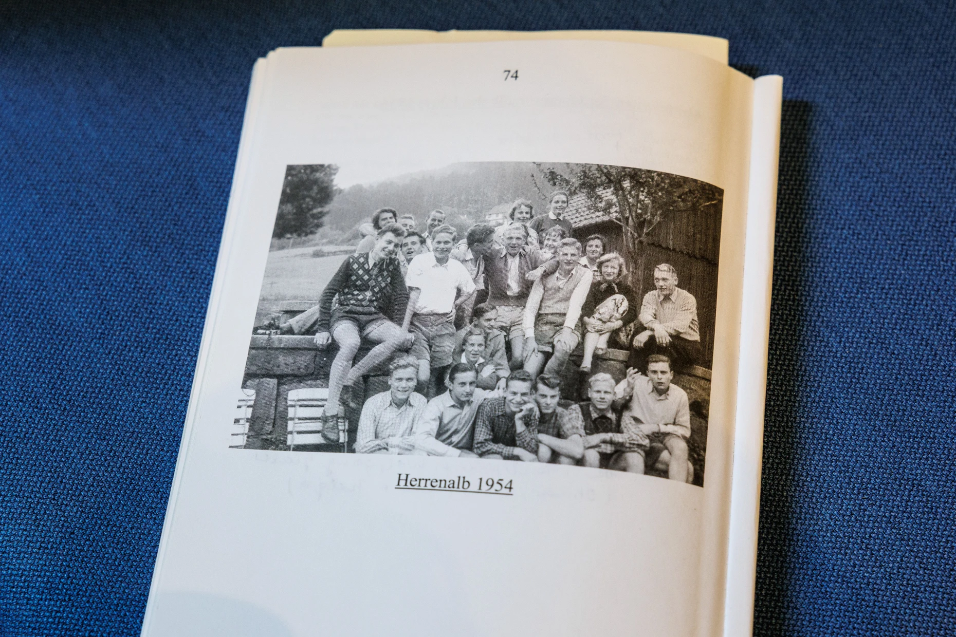 Da waren sie noch jung: Klassenfoto von 1954
