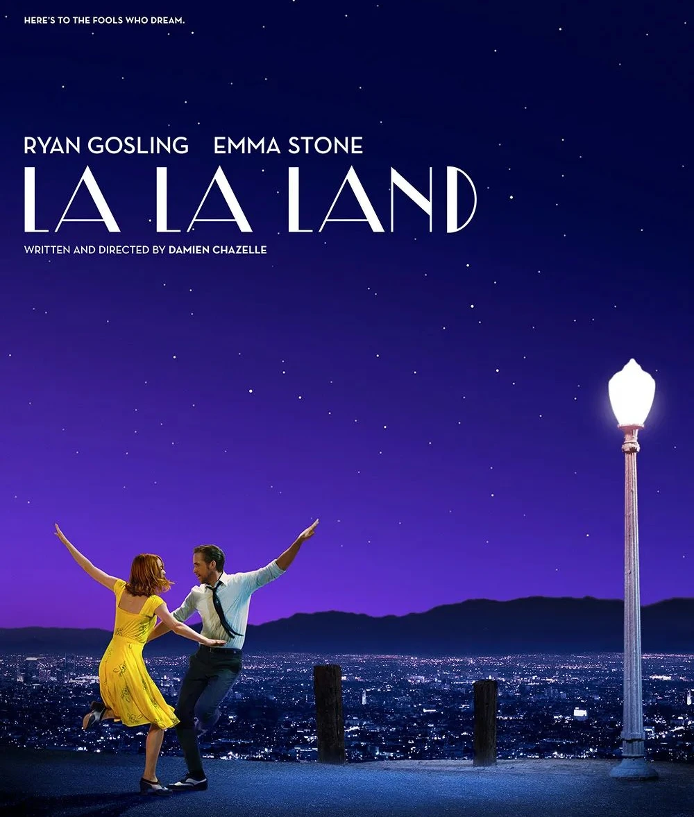  Das retuschierte Poster für "La La Land" mit der korrigierten Geste Ryan Goslings, die allerdings immer noch nicht die fließende Eleganz seiner Tanzpartnerin besitzt