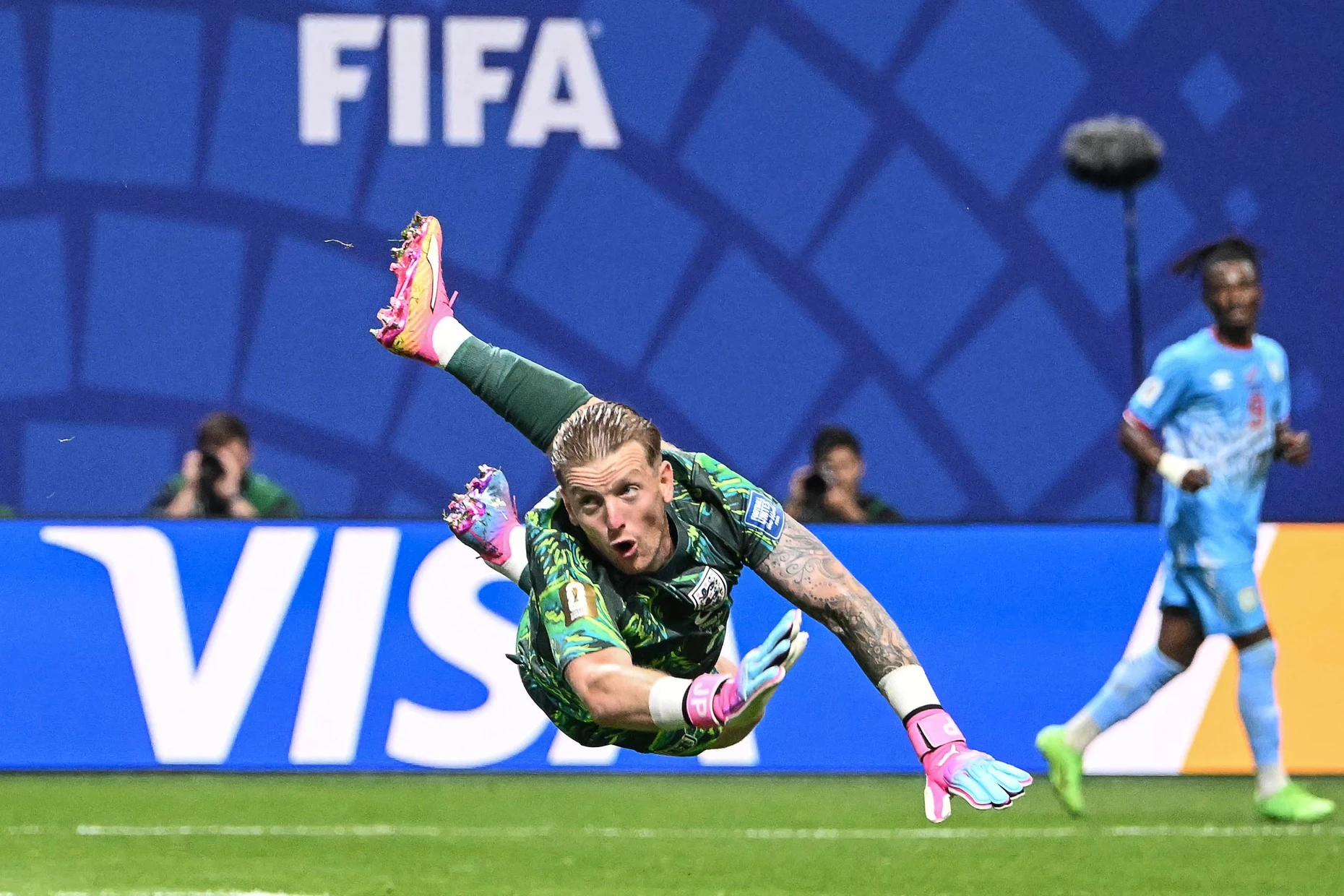 Am Ende blieb es bei einem Gegentreffer: England-Torhüter Jordan Pickford