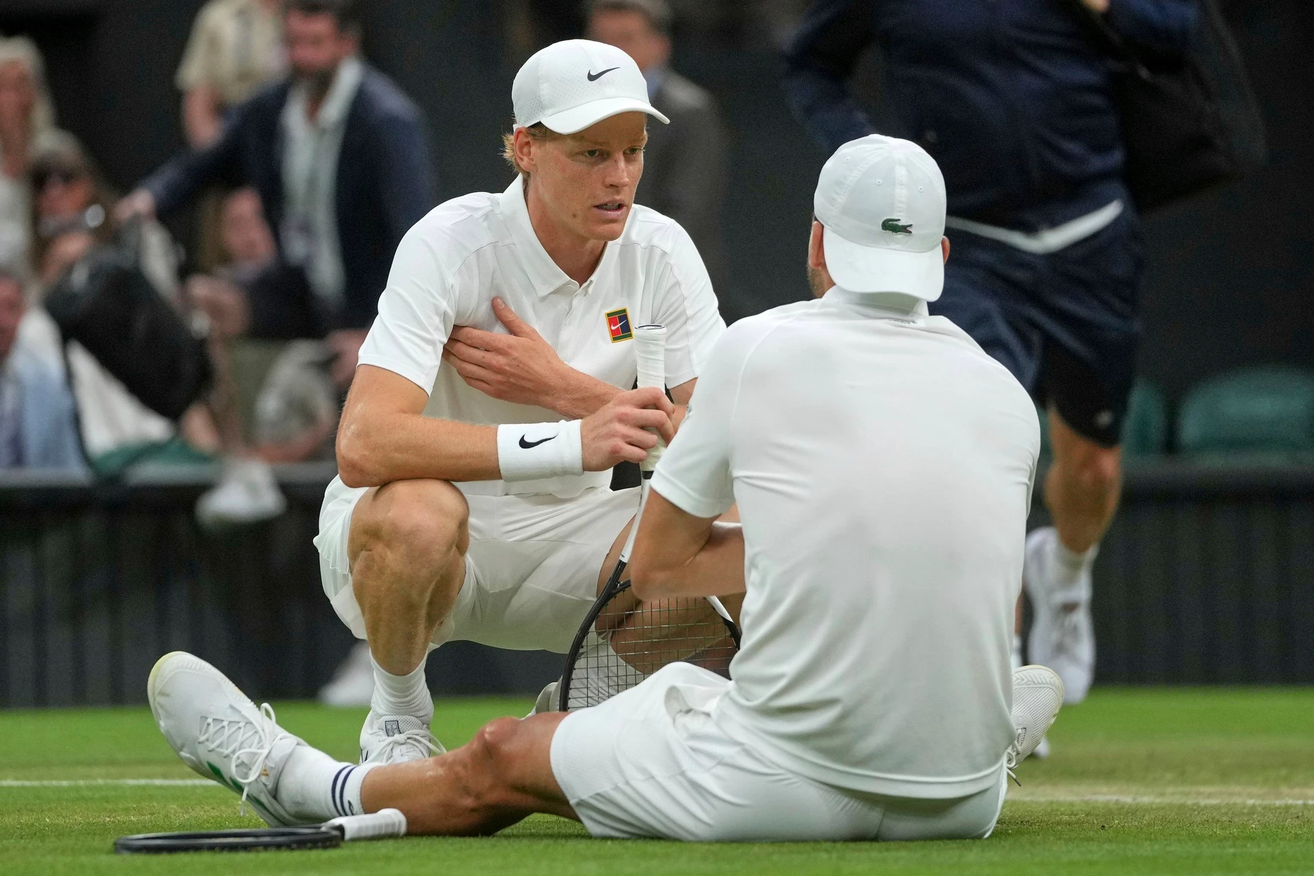 Vor zwölf Monaten war Dimitrow am Boden und musste im Wimbledon-Achtelfinale gegen Jannik Sinner aufgeben.