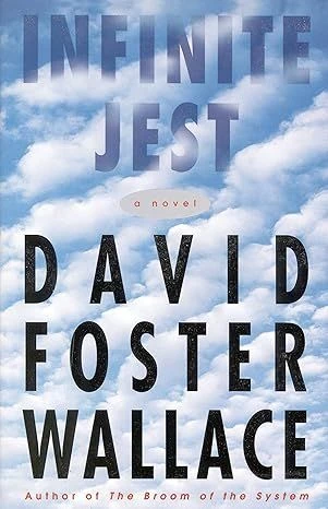 David Foster Wallace: „Infinite Jest“ (Cover der Erstausgabe von 1996)