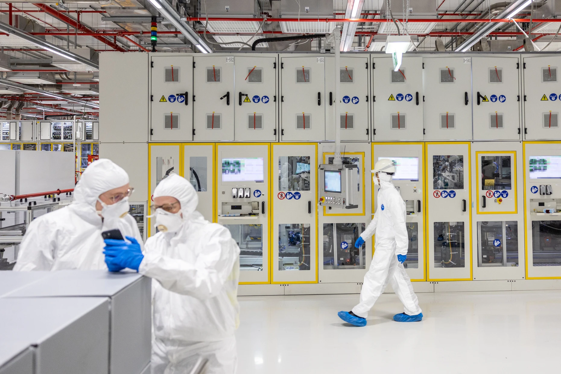 Batteriezellenfertigung bei VW in Salzgitter