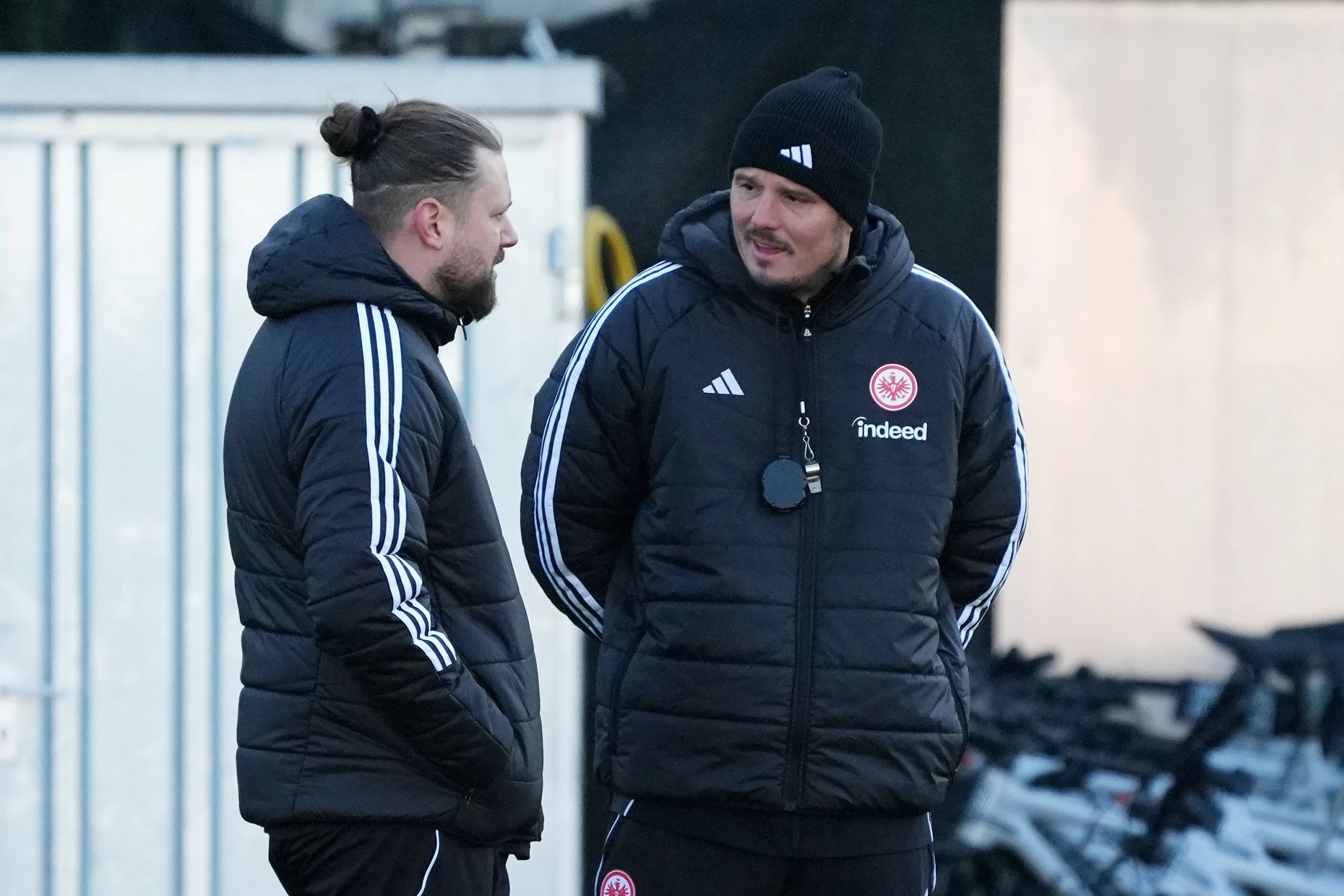 Mit Marco Russ (links) und Alex Meier spielte Michael Fink zuletzt gemeinsam bei der Eintracht.