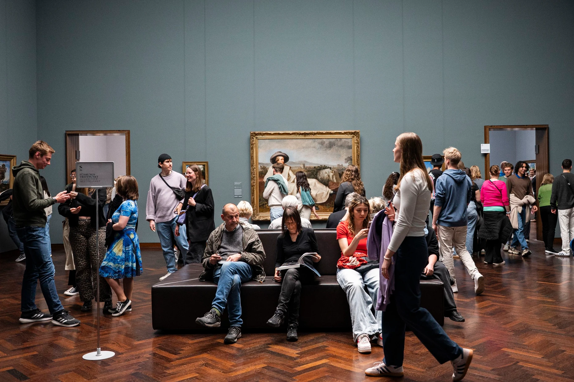 Publikumsmagnet: Das Städel-Museum ist immer gut besucht, bei Veranstaltungen wie der „Nacht der Museen“ wird es überrannt.