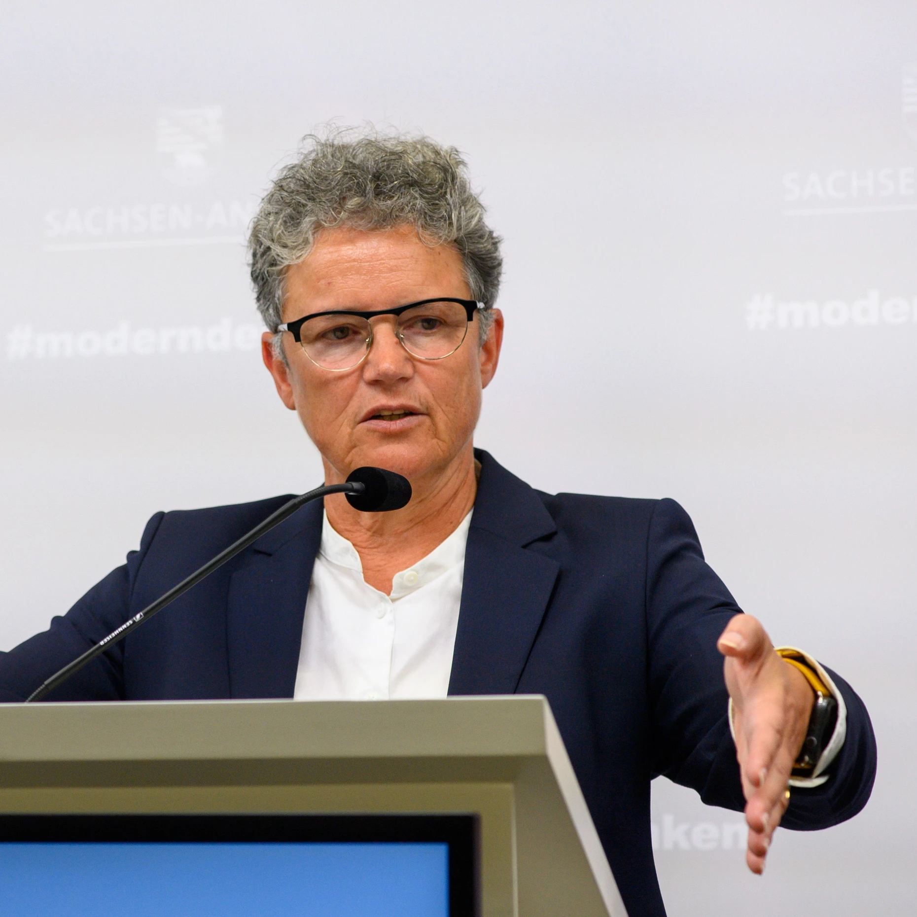 Lydia Hüskens (FDP) ist Ministerin für Infrastruktur und Digitales und zweite stellvertretende Ministerpräsidentin von Sachsen-Anhalt