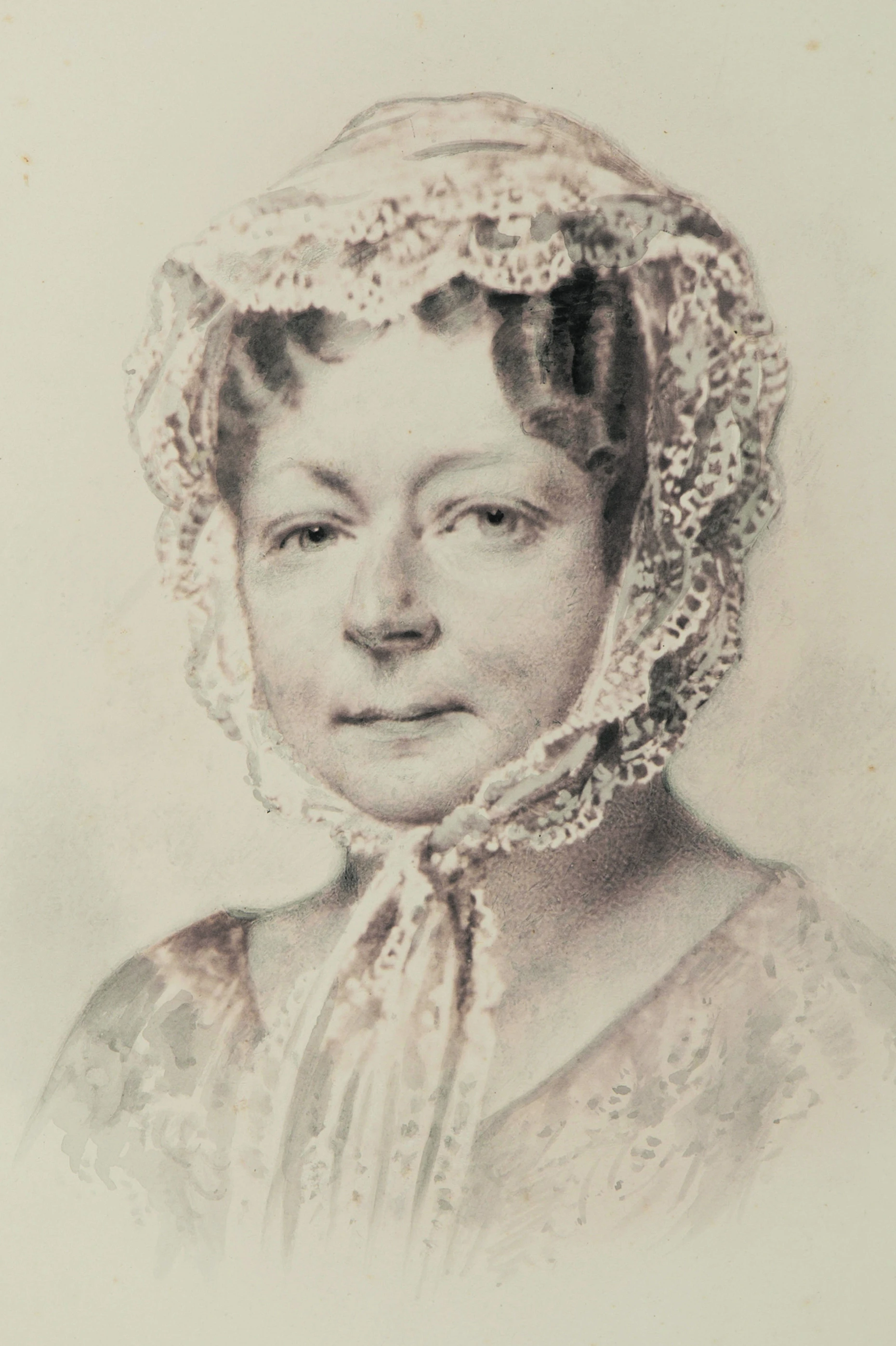 Lucie von Pückler-Muskau. Zeichnung um 1845