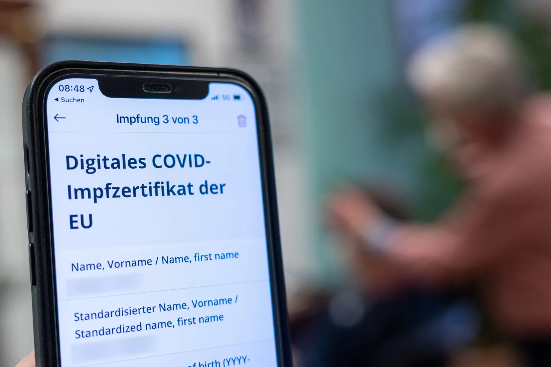Trendsetter? Das Covid-Impfzertifikat ist das bislang einzige, das die Deutschen digital vorliegen haben.