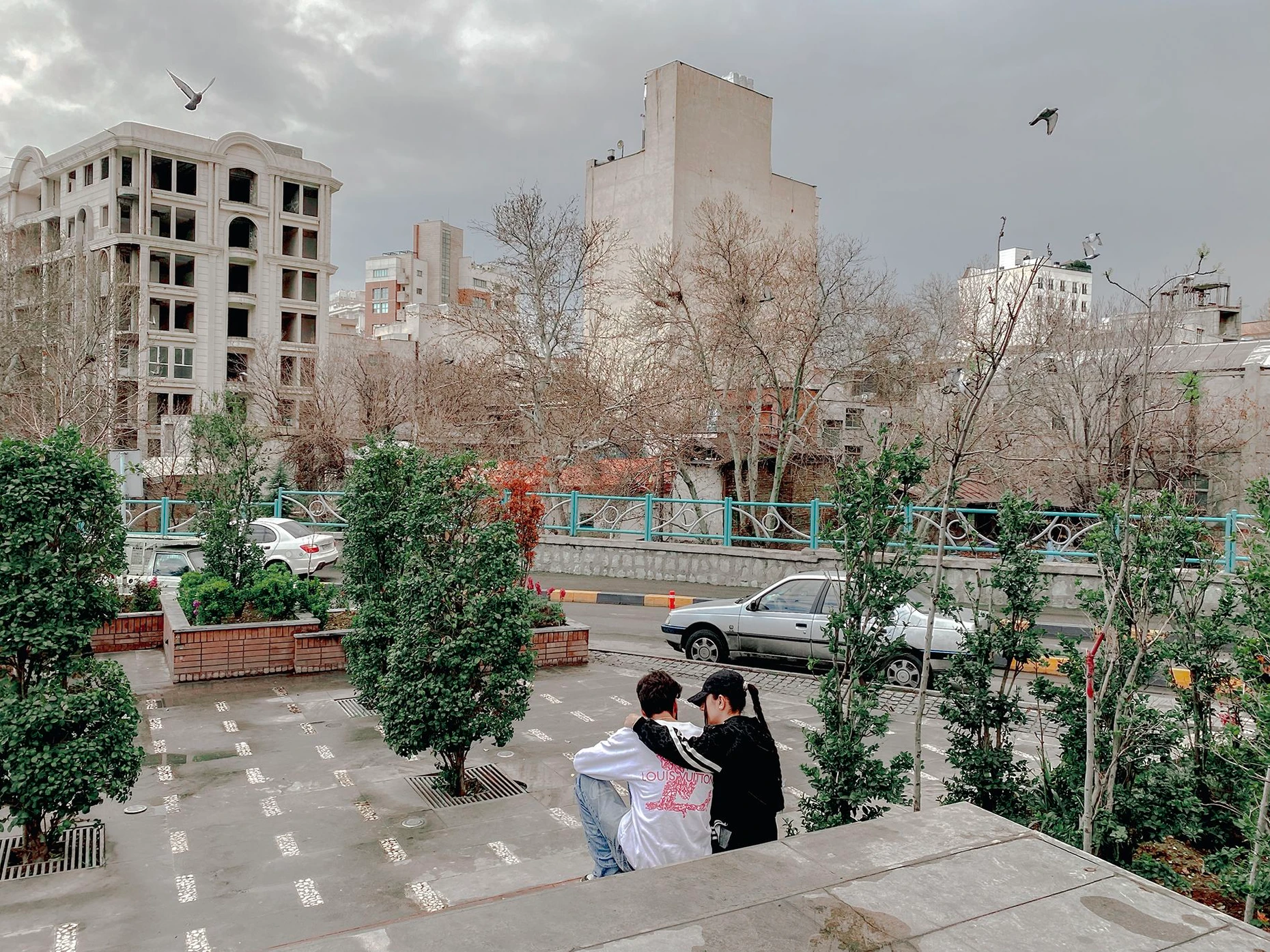 Eine Straße in Teheran während des persischen Neujahrsfestes „Nowruz“, 20. März 2026