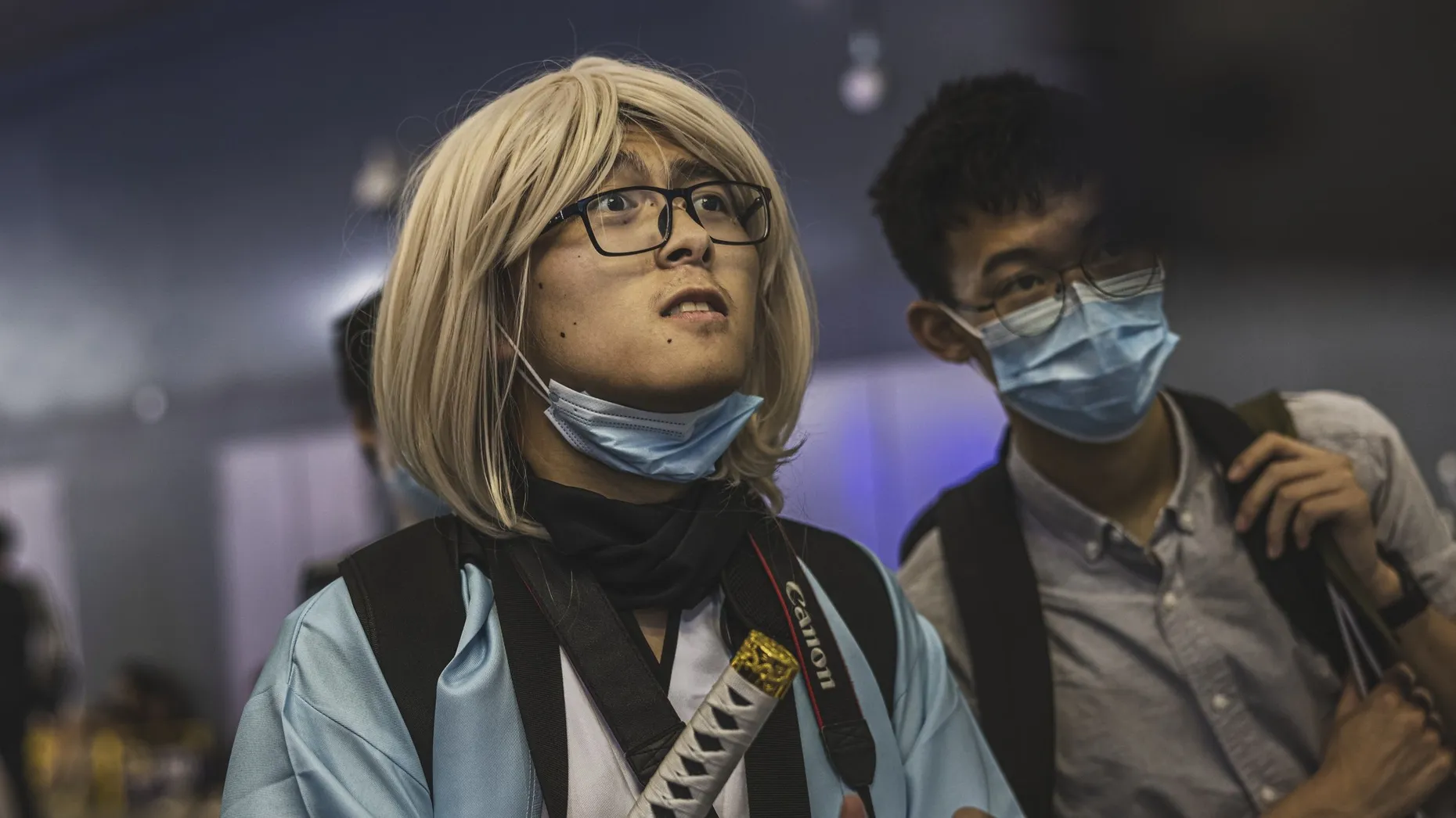 Videospiele sind in China ein riesiger Markt: Verkleidete Besucher auf der China International Cartoon and Games Expo in Schanghai diesen Juli
