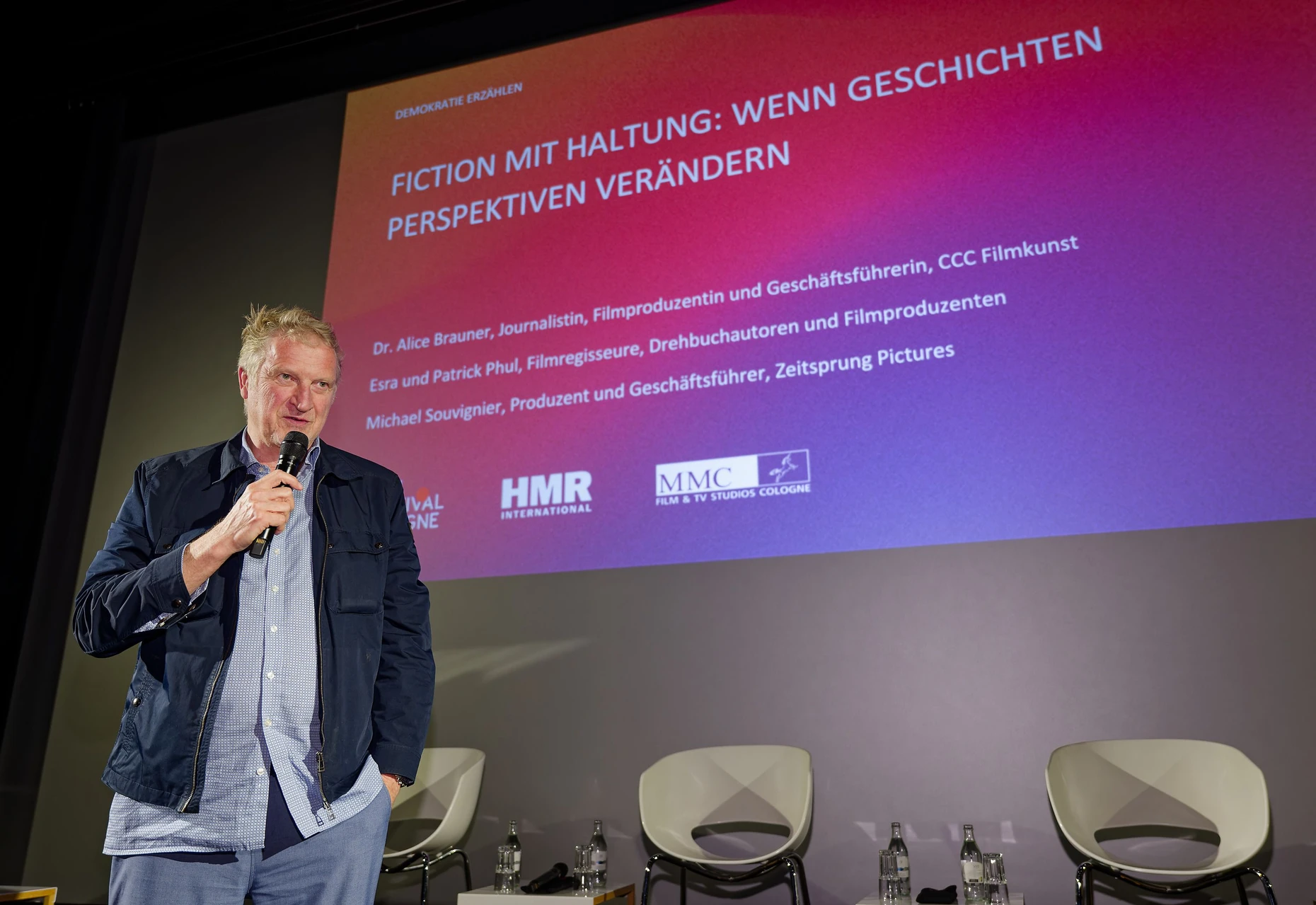 Wirkte fast schon verzagt: der Produzent Michael Souvignier.