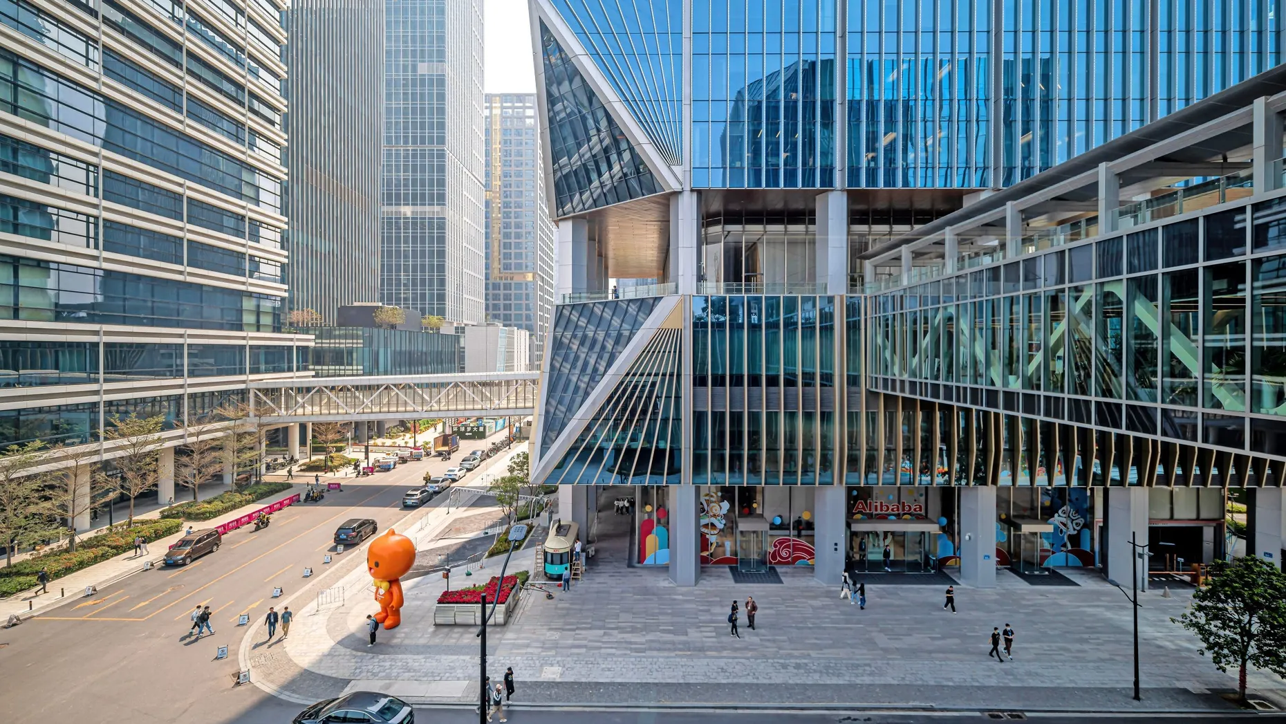 Die Alibaba-Zentrale in Hangzhou