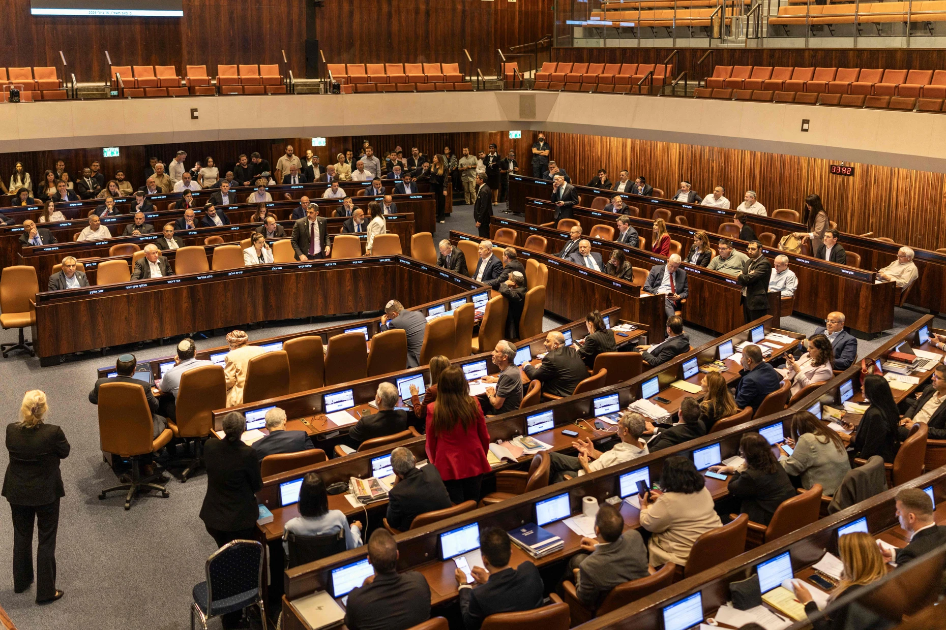 In Juni debattierte das israelische Parlament über ein Gesetz zur nationalen Cyberabwehr (Aufnahme vom 15. Juli).