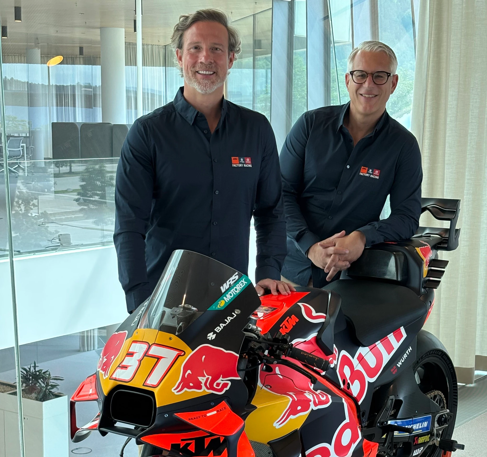 Das Vorstandsduo: Gottfried Neumeister (links) und Stephan Reiff