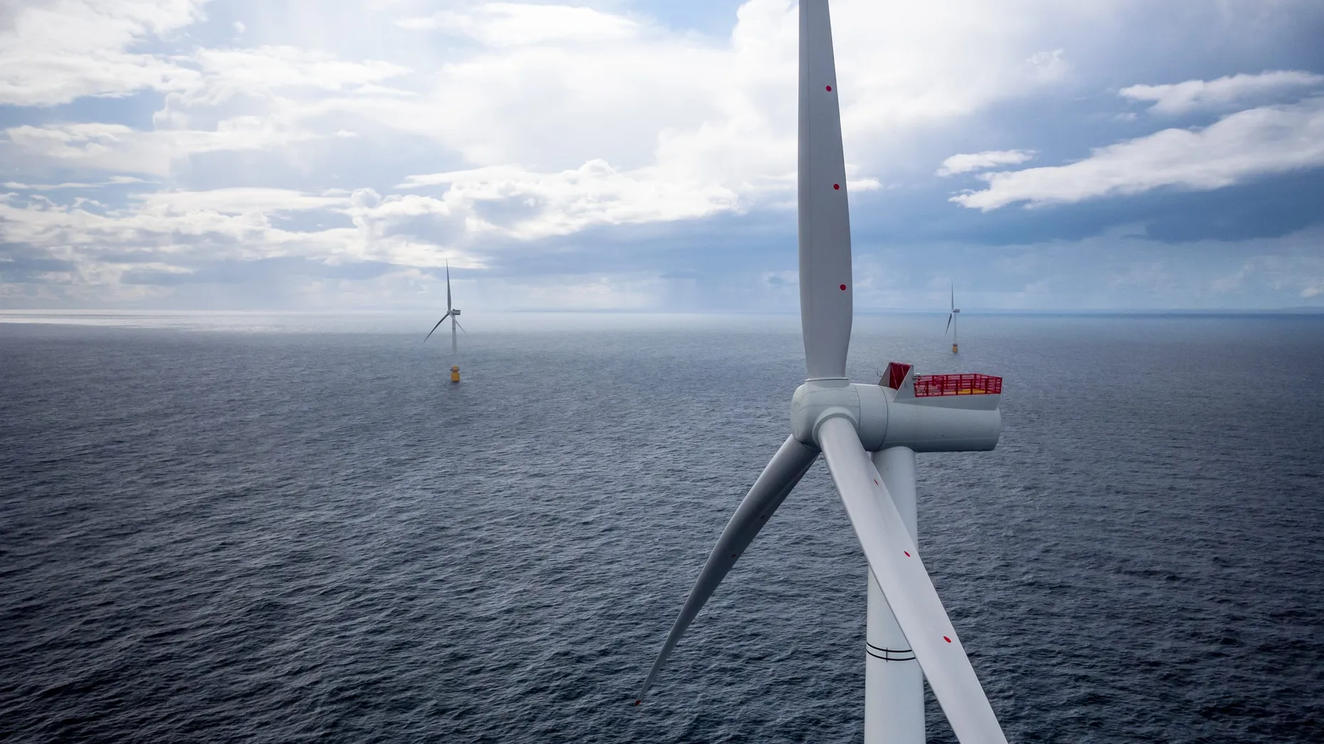 Schwimmender Windpark vor der schottischen Küste