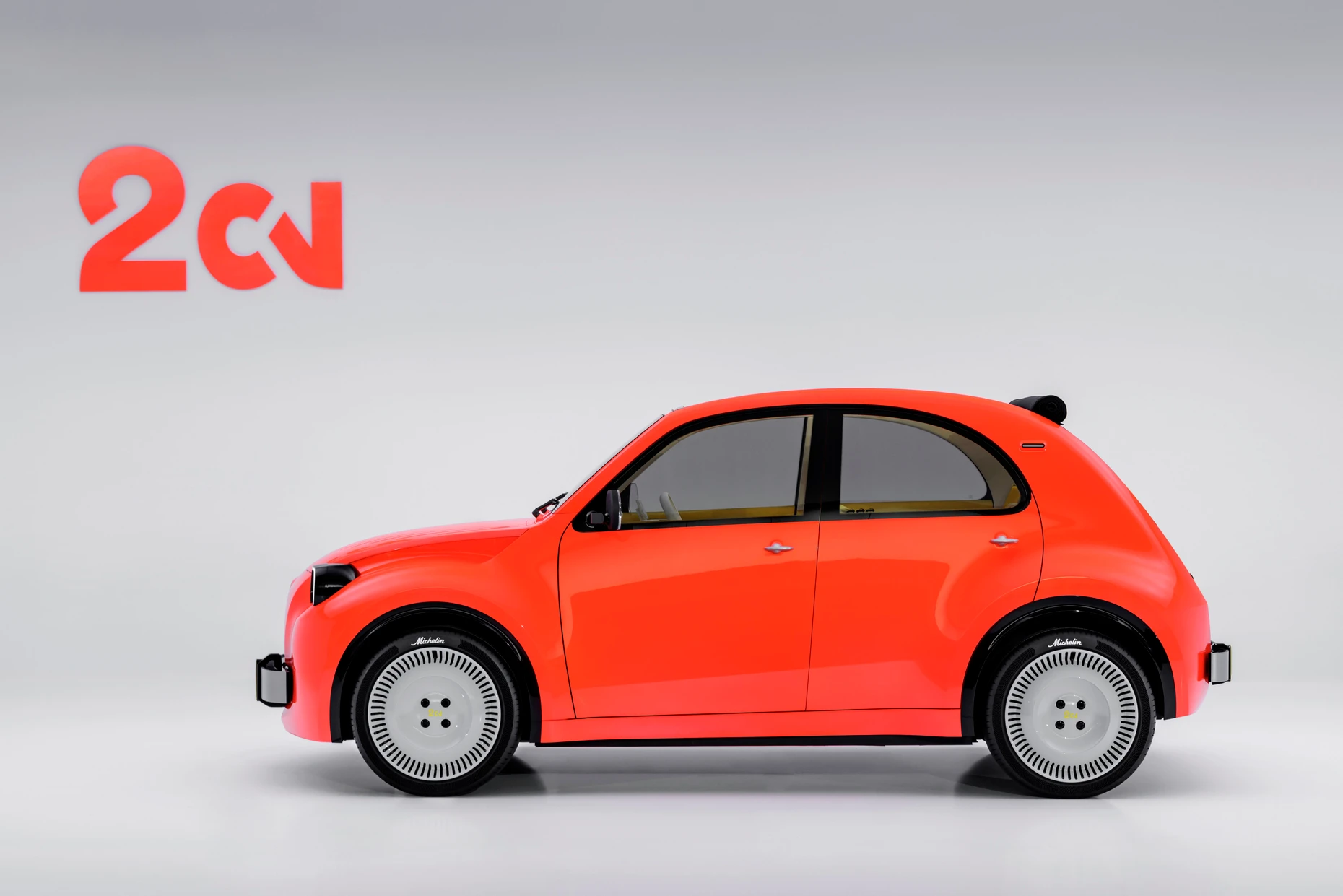 Eine elektrische „Ente“: So soll der neue 2CV aussehen.