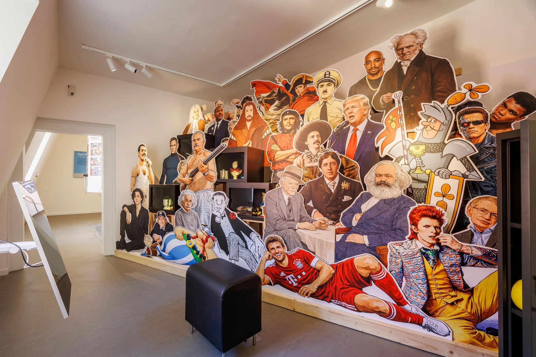 In der Sonderausstellung „Mannsbilder. Too hot to Händel?“ in Halle