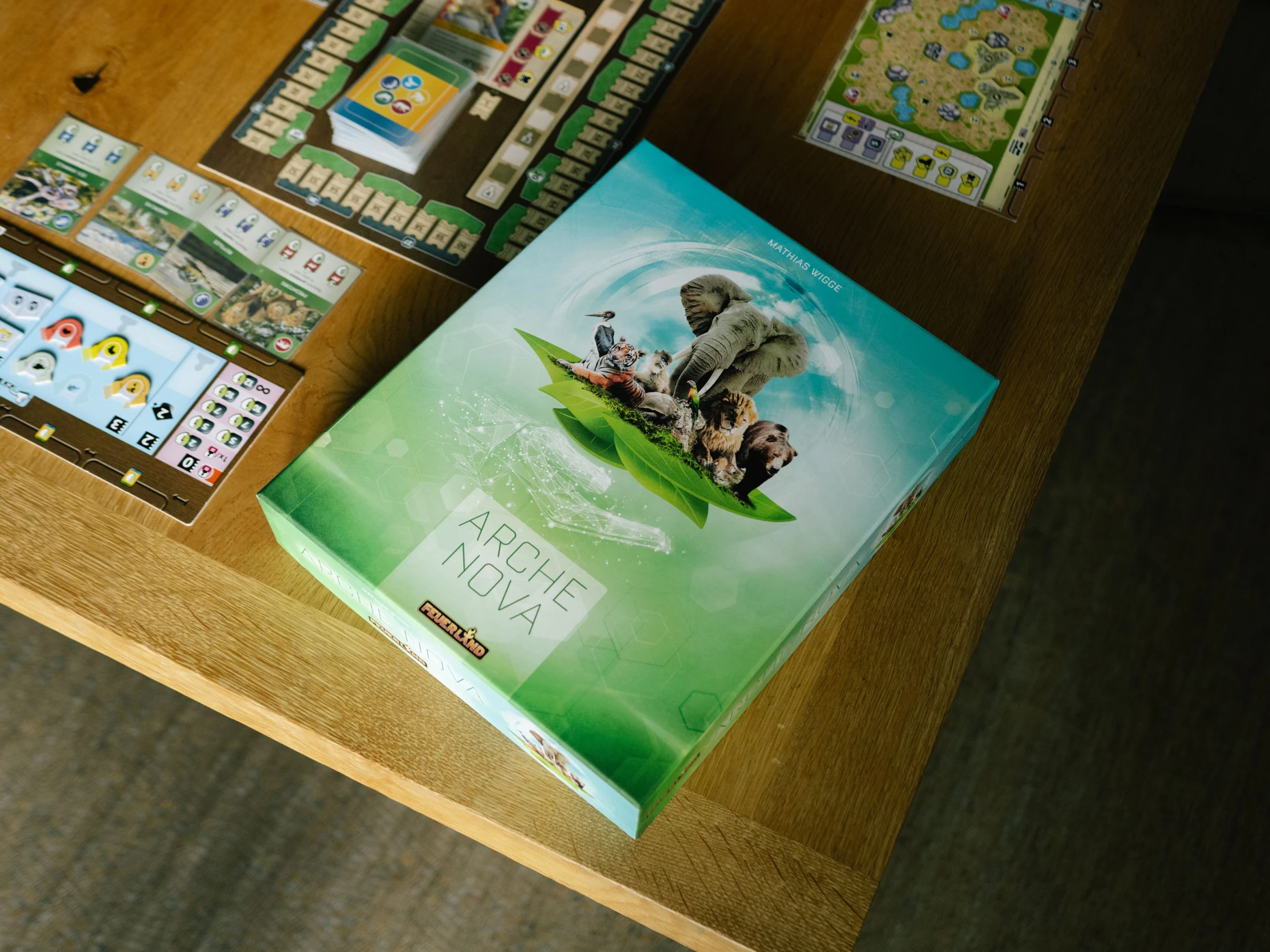 So kann man seinen persönlichen Zoo bauen: Brettspiel „Arche Nova".