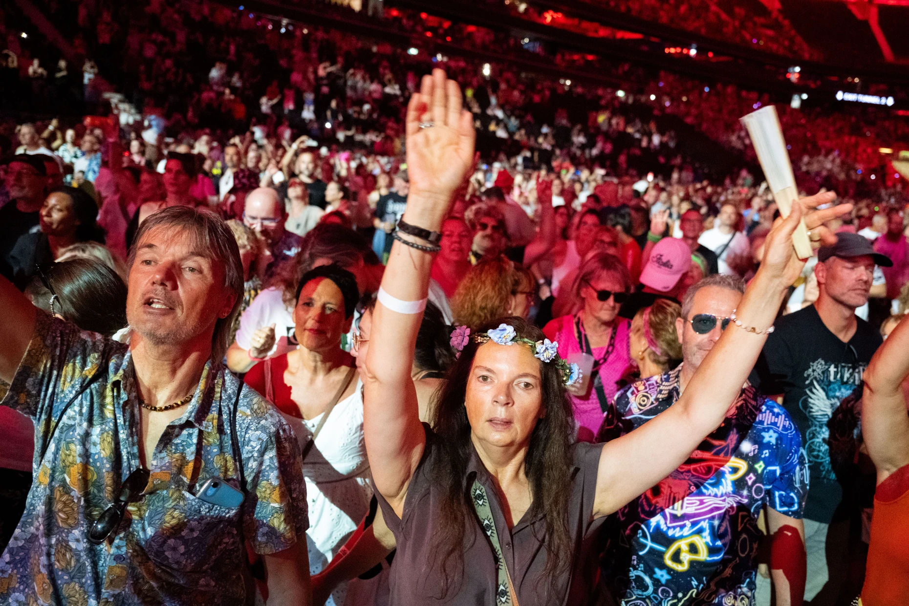 Fans bei der 80er live Show