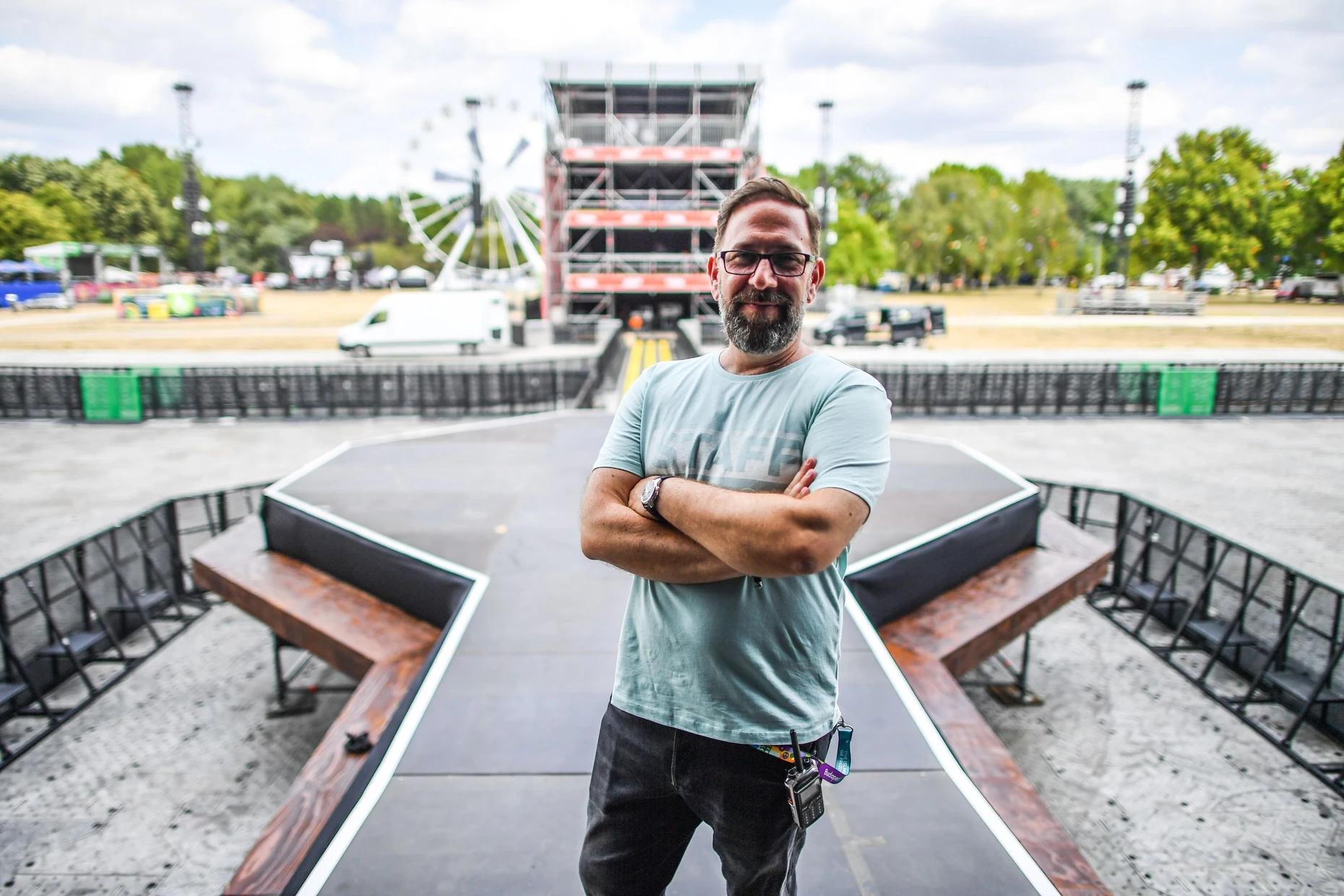 Tamás Kádár ist seit 2011 im Festival-Team.