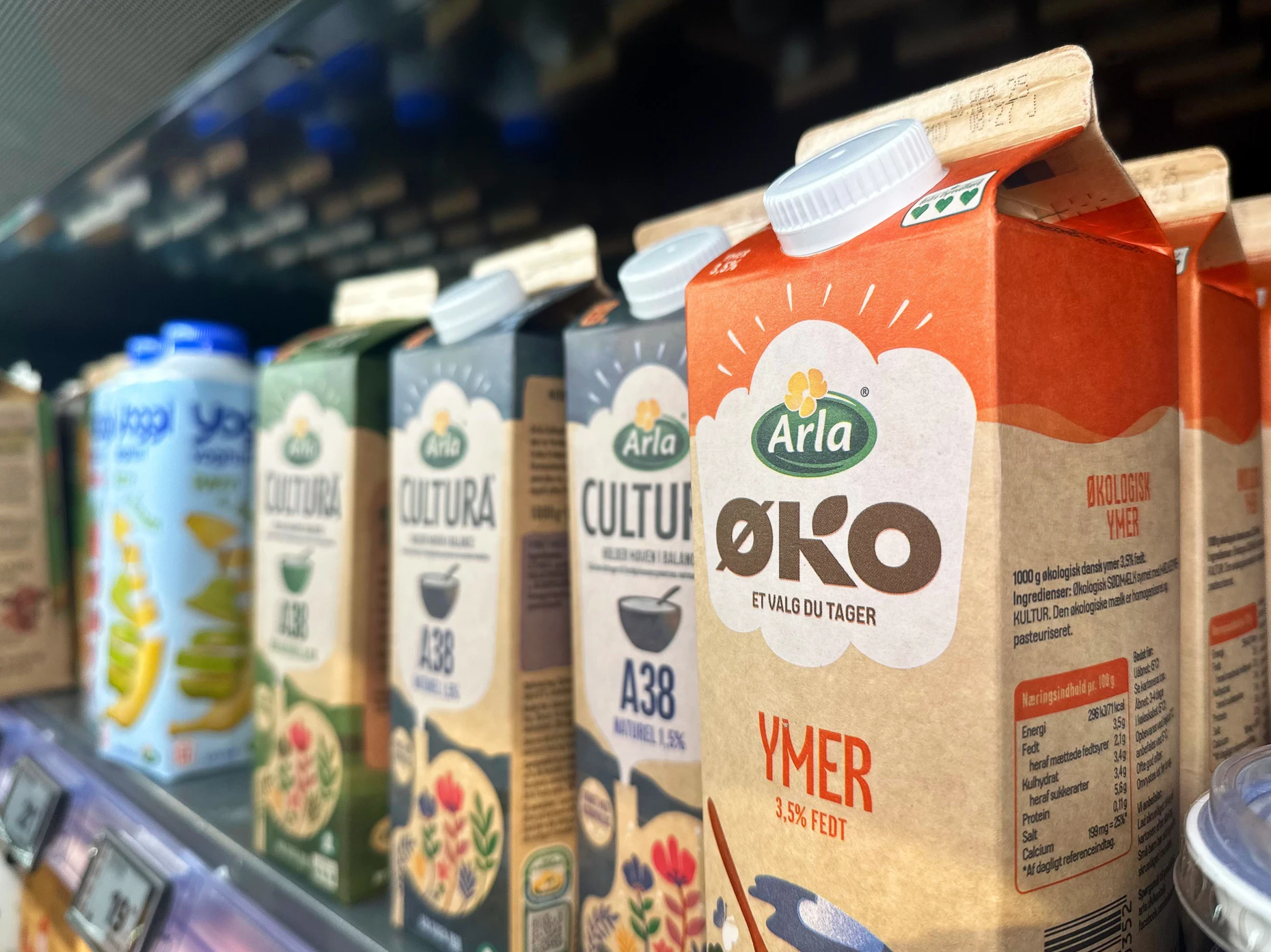 Trinkmilch kommt aus der Mode: Molkereiriese Arla weiß sich mit anderen Produkten zu helfen.
