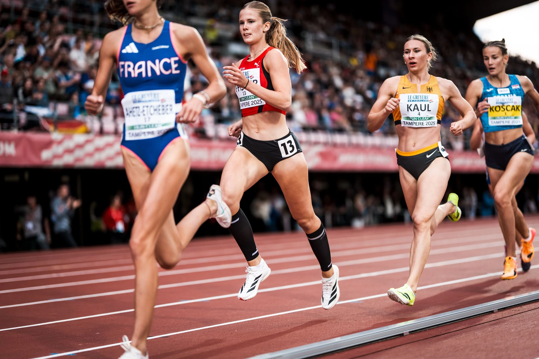 Gute Mittelstreckenläuferin: Emma Kaul kann über 800 Meter Boden und Punkte gutmachen.
