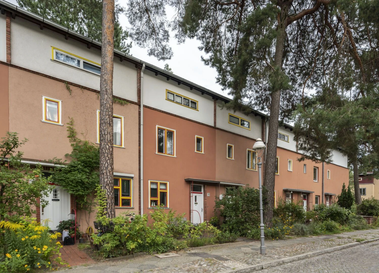 Neusachliche Idylle: Blick in den Nordteil der Waldsiedlung Zehlendorf