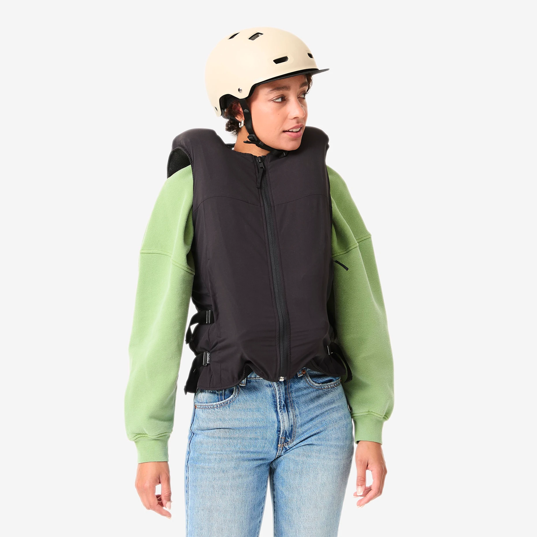 Schutz tragen: Eine Airbagweste von Decathlon