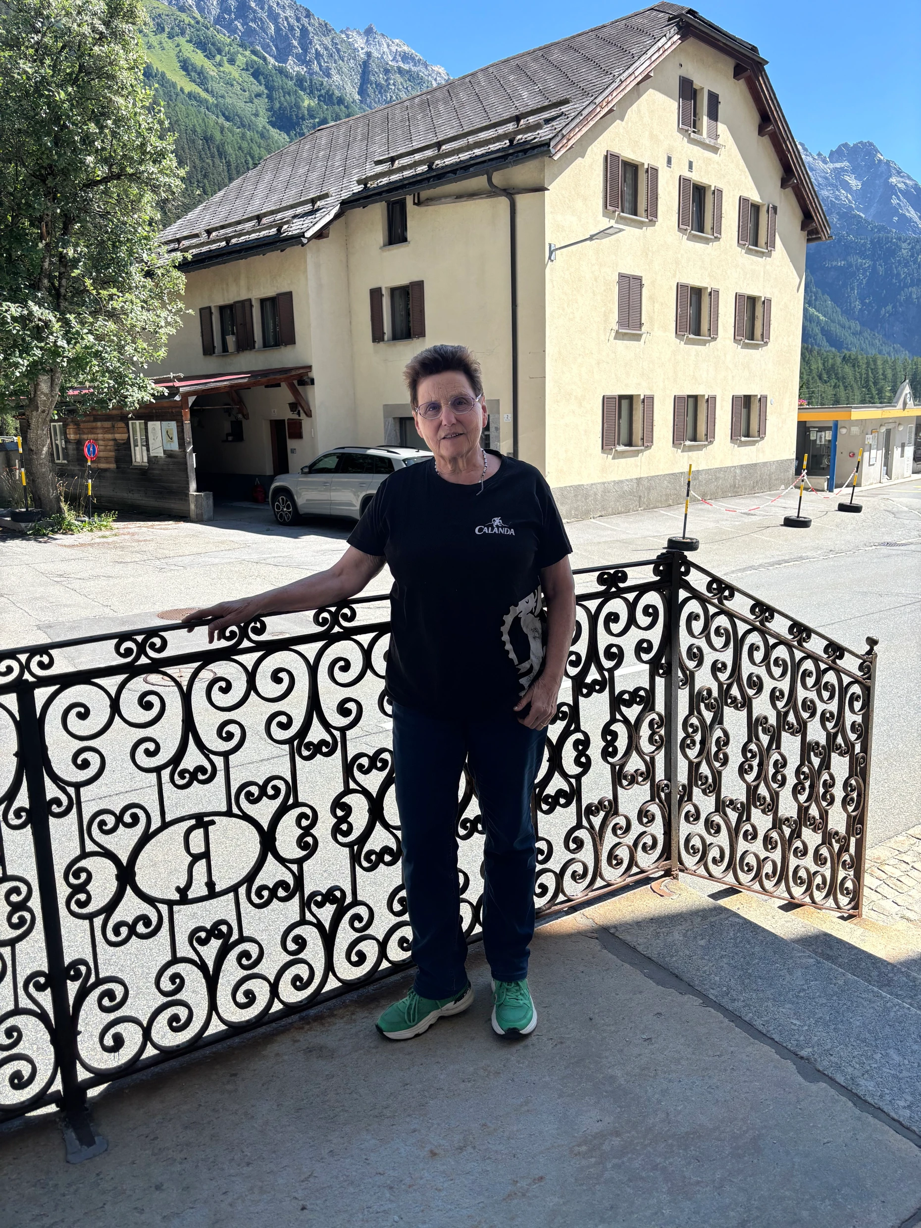 Menga Negrini in Casaccia im Bergell