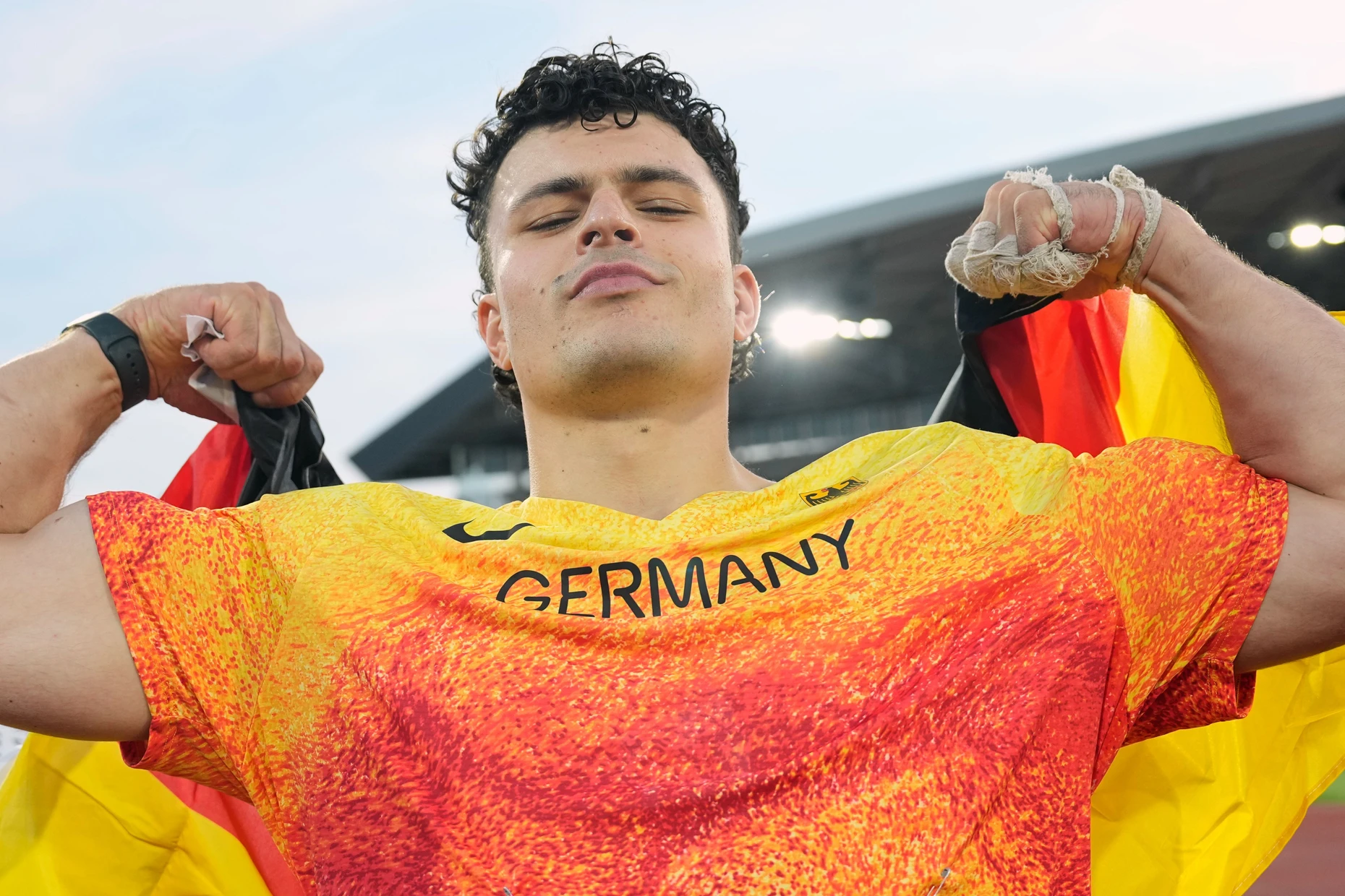Hammerwerfer Merlin Hummel gehört in Birmingham zu den starken Gold-Typen im Team D.
