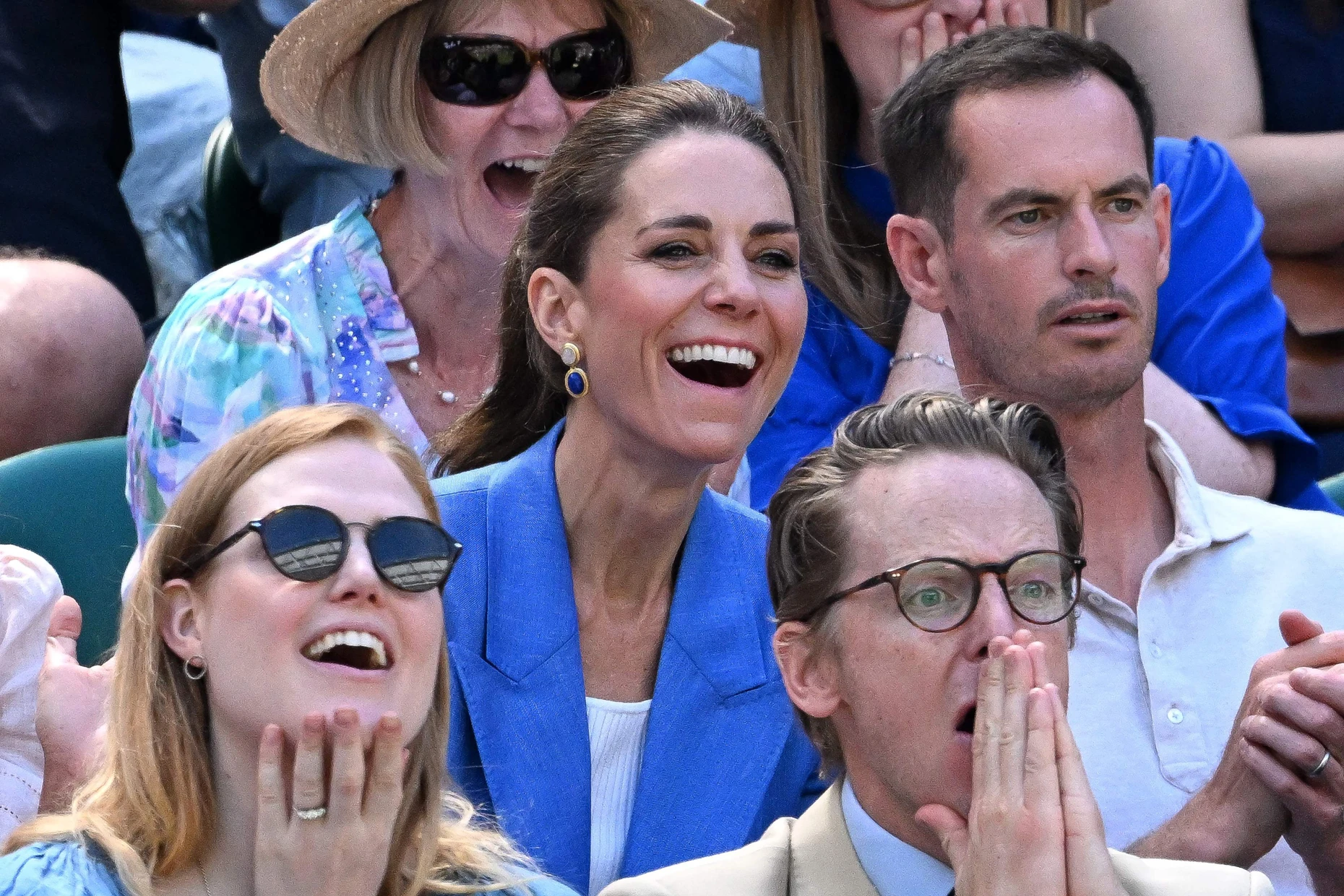 Catherine, Prinzessin von Wales, ist angetan vom Tennis in Wimbledon. Den Deutschen schaut sie nicht zu.