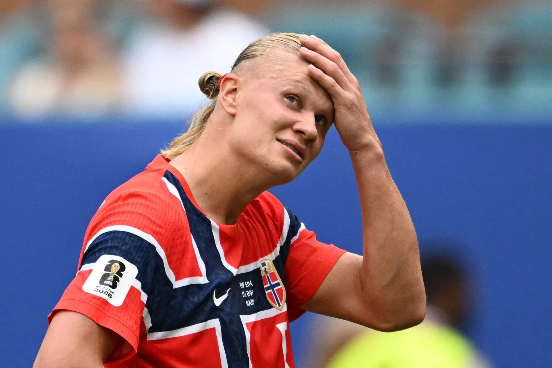 Diesmal an seine Grenzen gestoßen: Norwegens Erling Braut Haaland