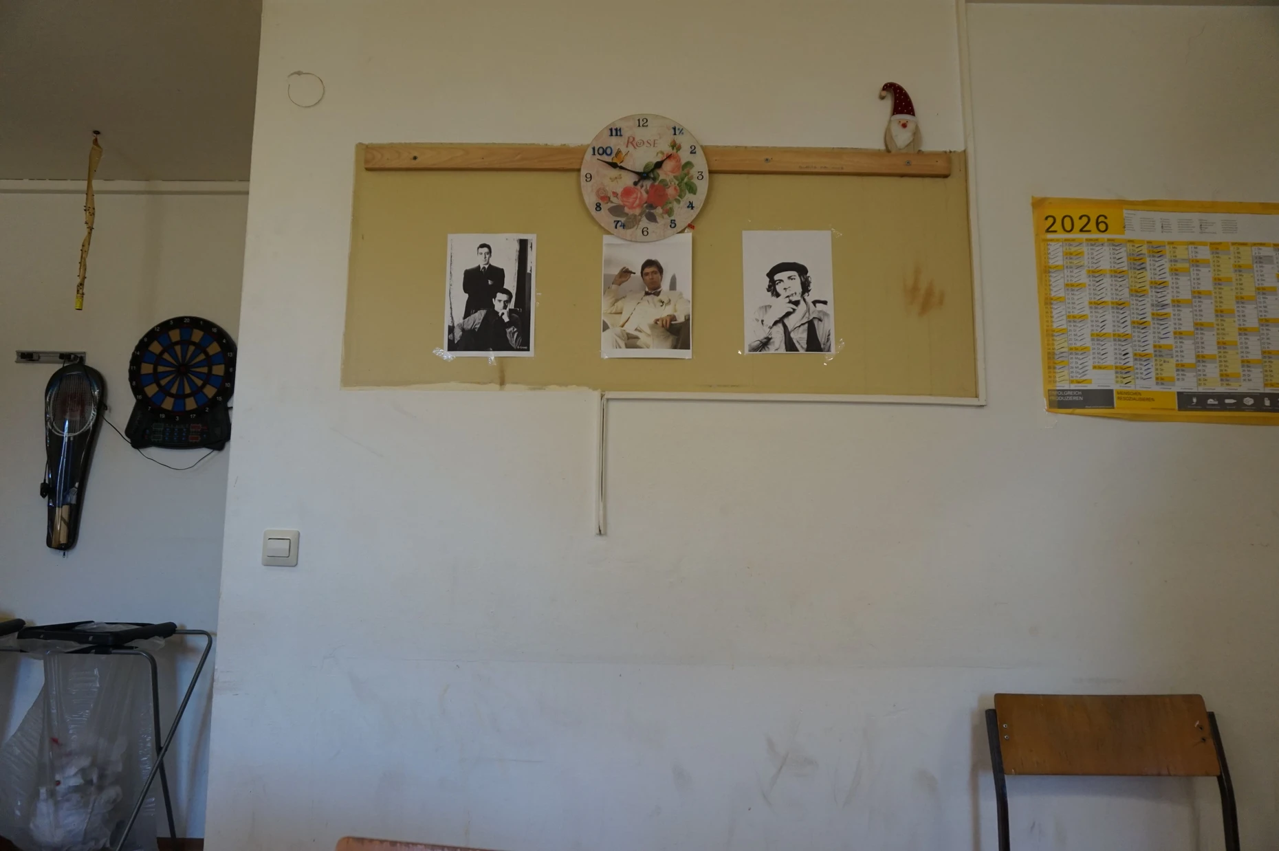 Der Aufenthaltsraum im Hohrainhof