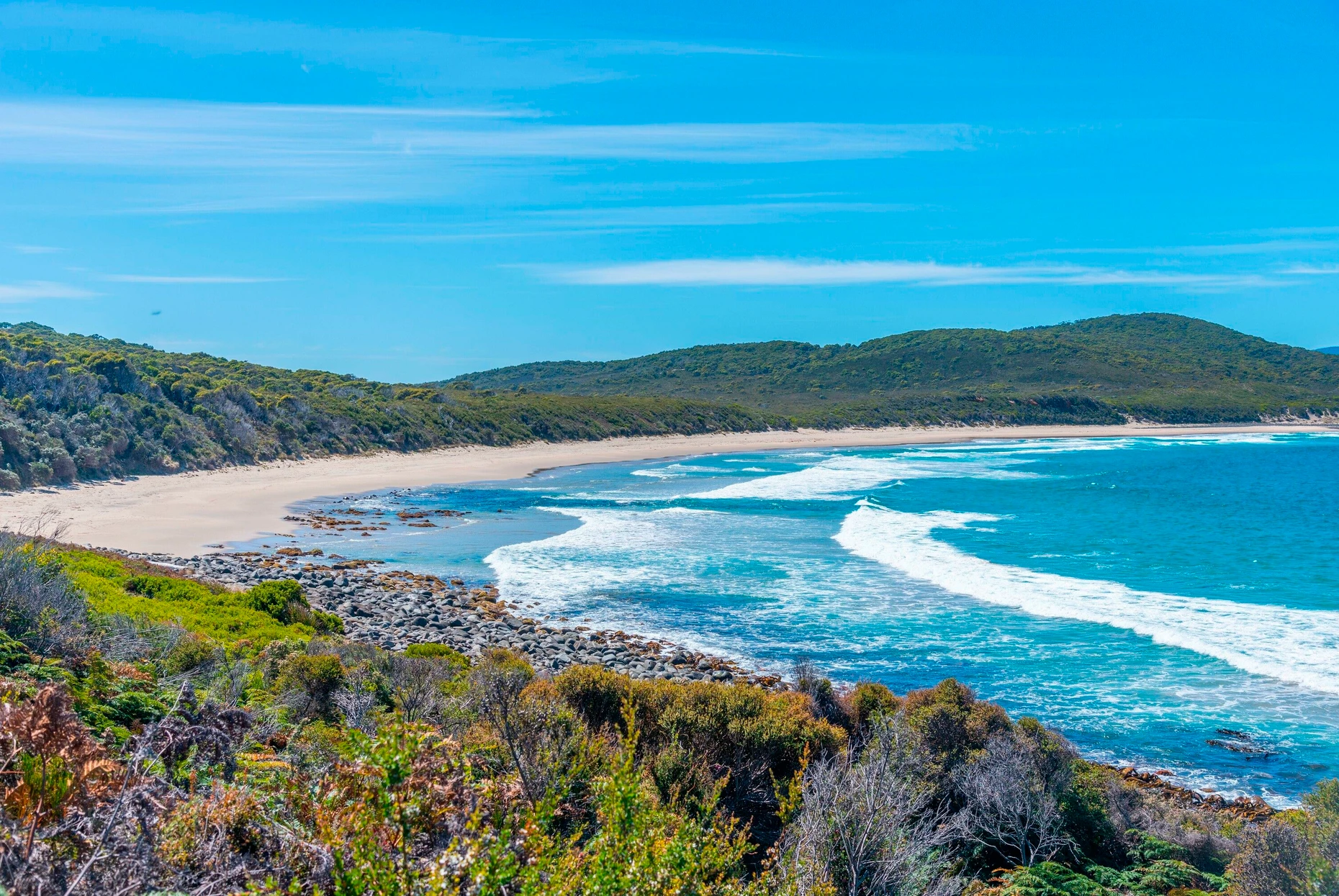 Wann kommen die scheuen Zwergpinguine an Land? An den Stränden von Bruny Island ganz im Süden Tasmaniens braucht man viel Geduld. Picture Alliance