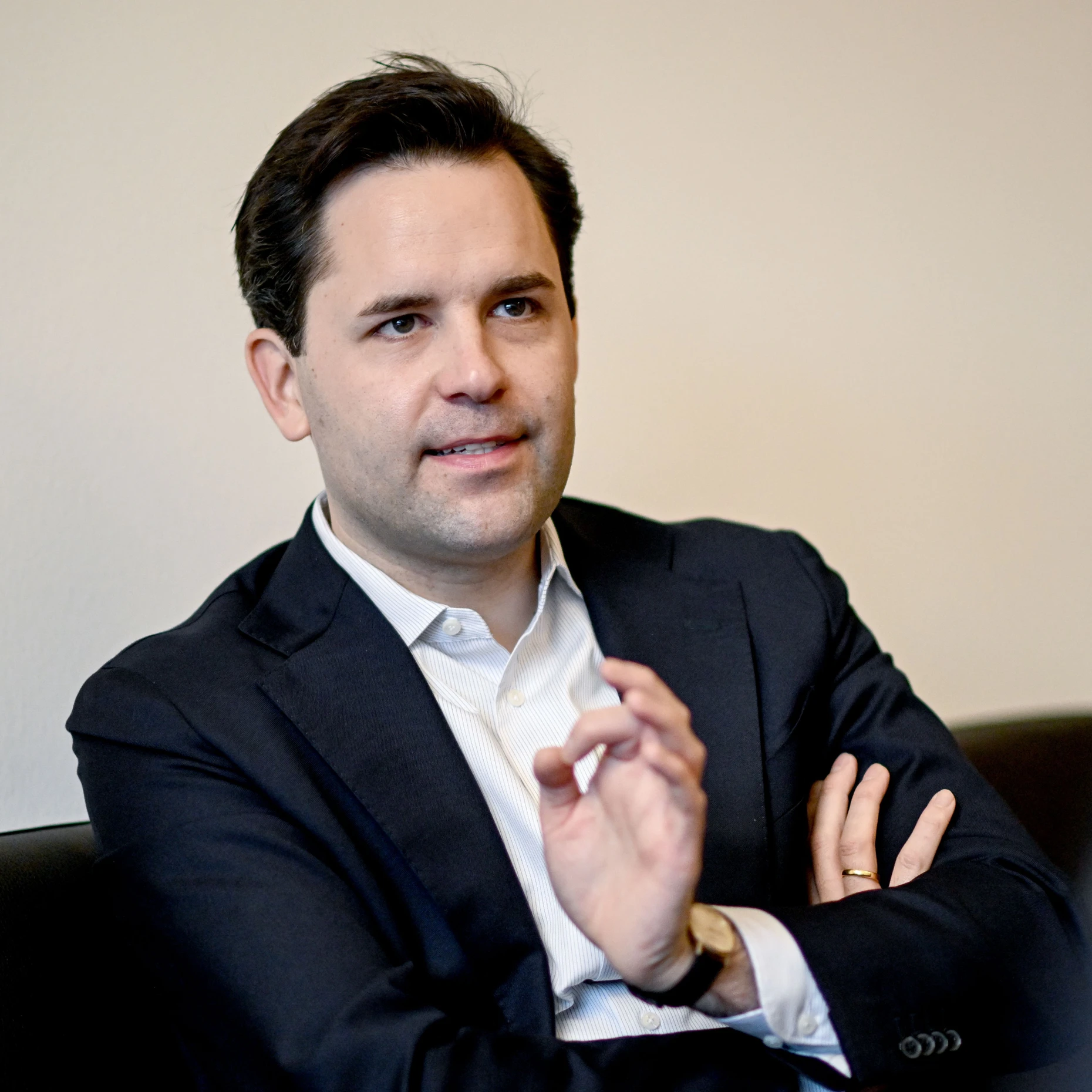 Johannes Winkel wurde am Dienstag zum stellvertretenden Vorsitzenden der CDU/CSU-Bundestagsfraktion gewählt. Er ist Bundesvorsitzender der Jungen Union.