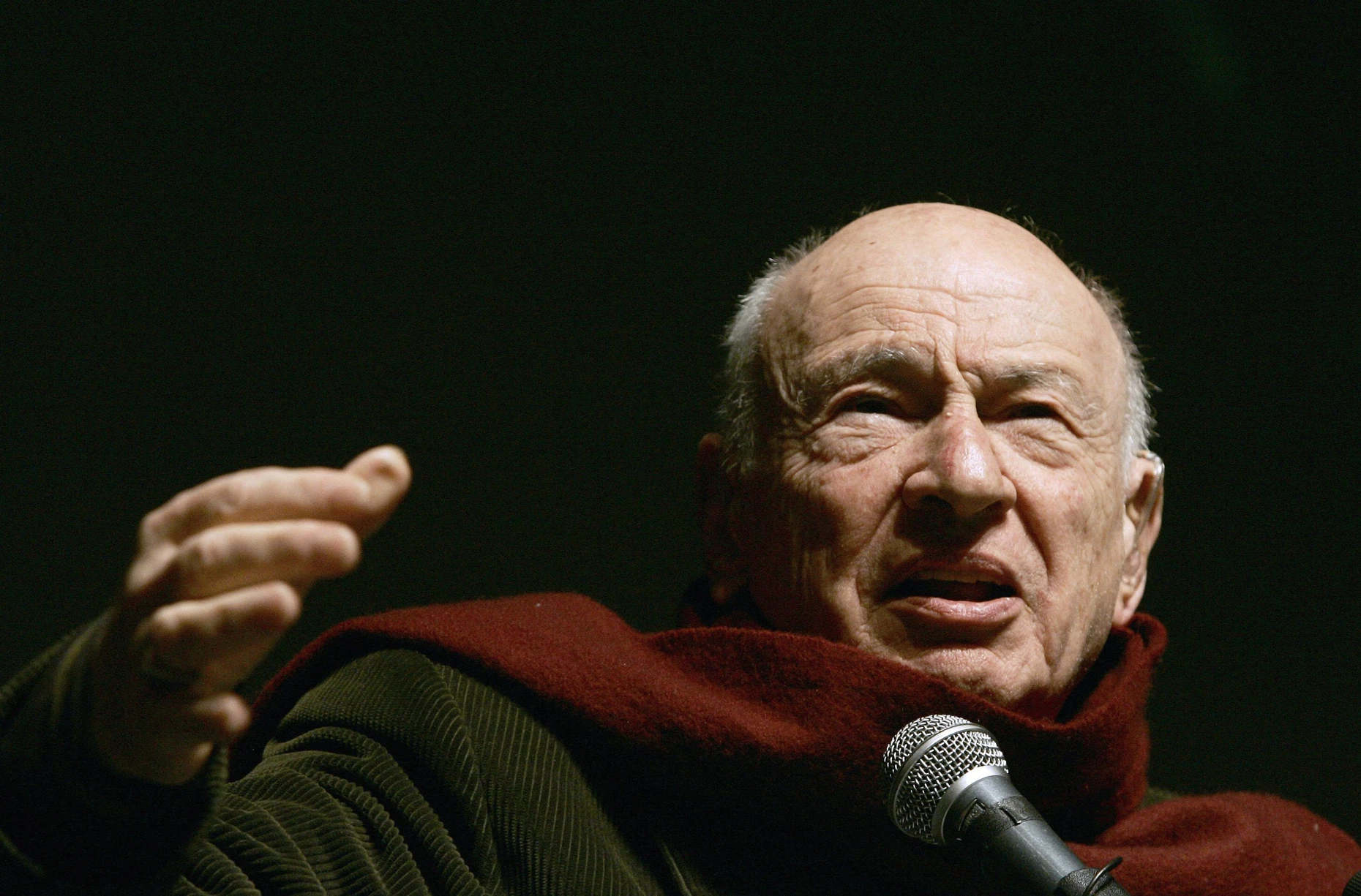 Edgar Morin im Jahr 2007 in Mexiko City