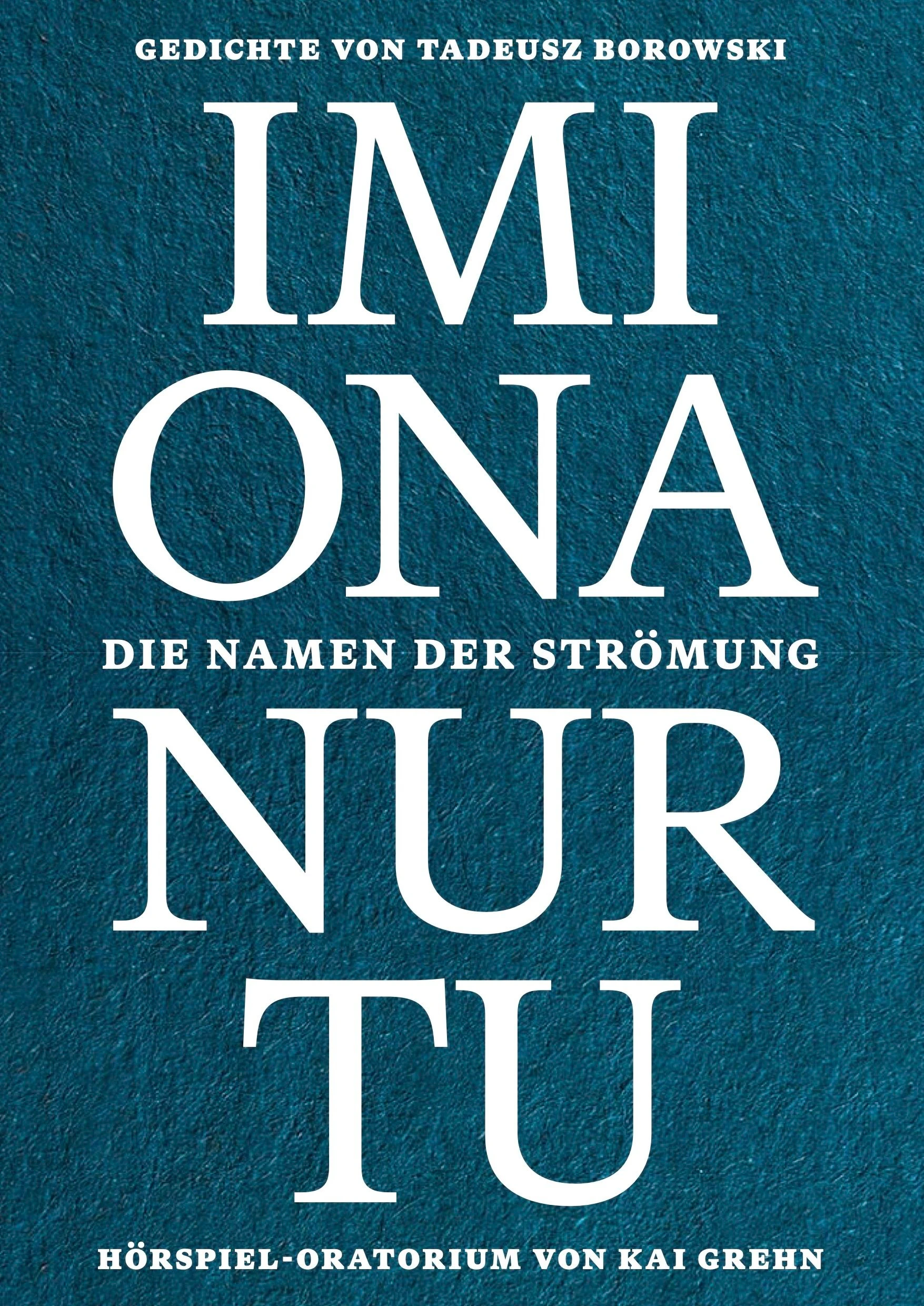 Cover von „Imiona nurtu. Die Namen der Strömung“