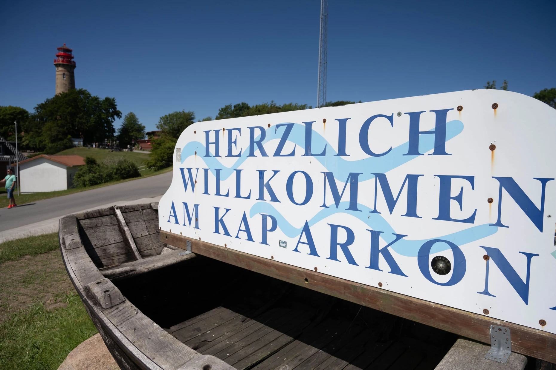 Der Leuchtturm bei Putgarten am Kap Arkona, dem nördlichsten Punkt der Insel Rügen