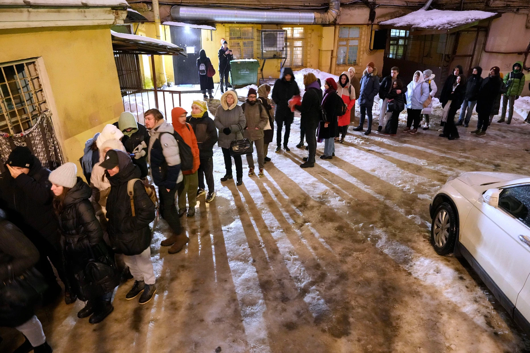 Vor der Präsidentenwahl 2024: Die Leute standen Schlange, um eine Kandidatur Nadjeschdins zu ermöglichen.