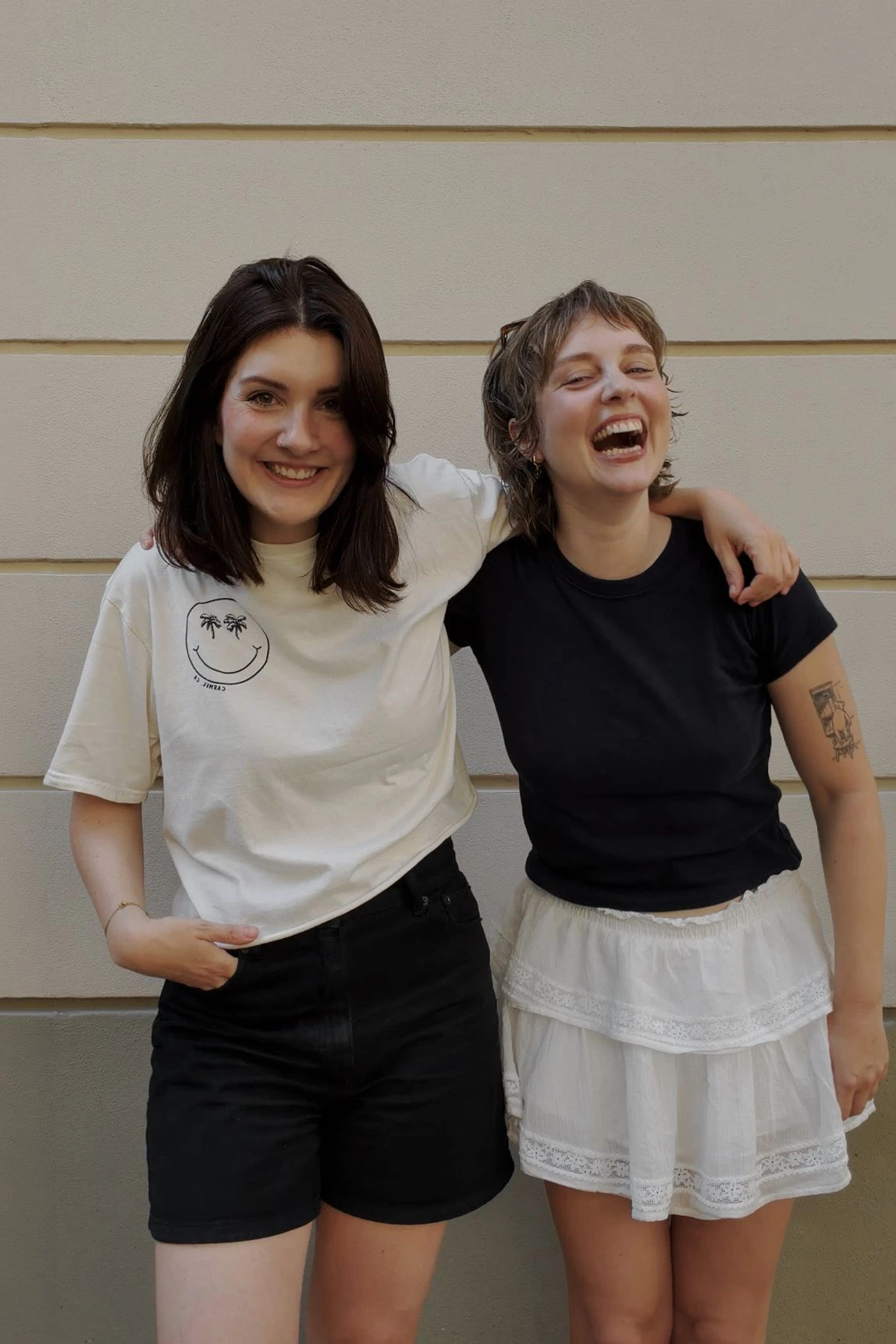 Cristina Lopez (links) und Laura Bottin von „Anti Hustle Club“