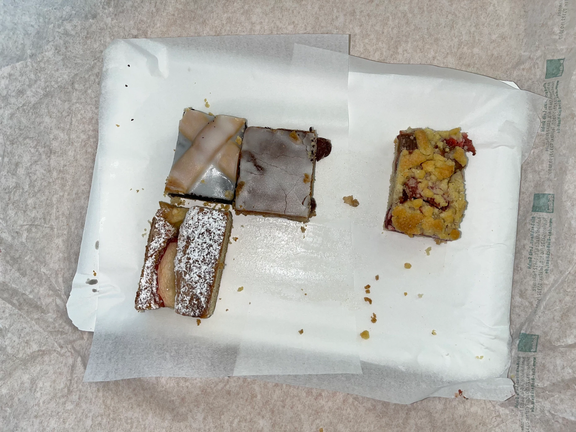 Rest vom Kuchenfest: Auch diese Stücke bleiben nicht lange liegen. Die politische Berichterstattung ist mit extrem hohem Kalorienverbrauch verbunden.