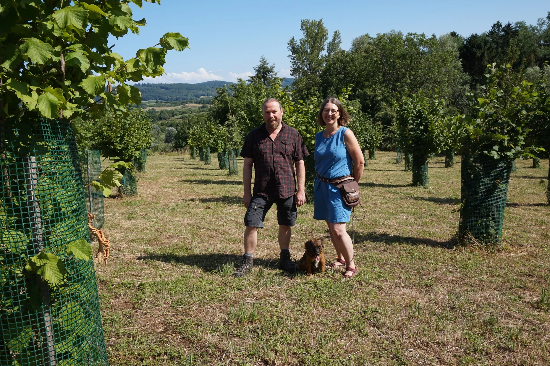 Jürgen Weber und Patricia Pilot mit Mokka