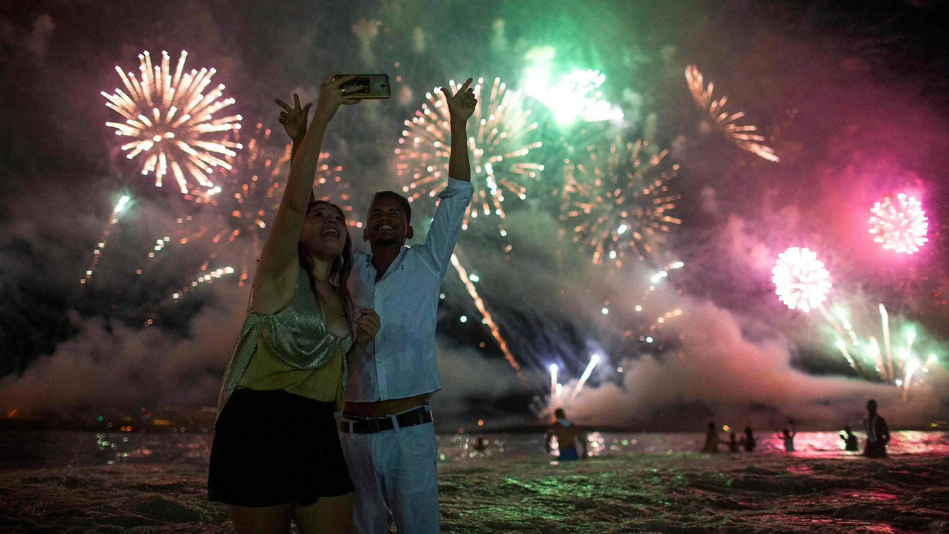 Das obligatorische Selfie darf auch in Rio nicht fehlen.