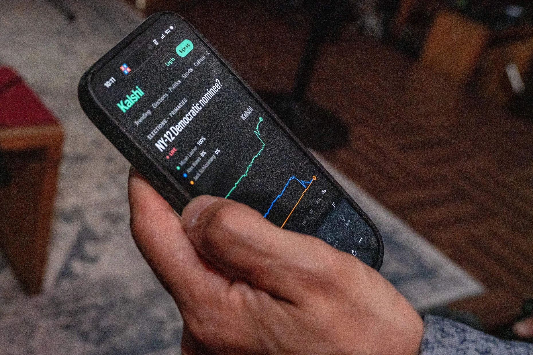App von Kalshi: Wetten lassen sich auf nahezu jedes Ereignis platzieren.