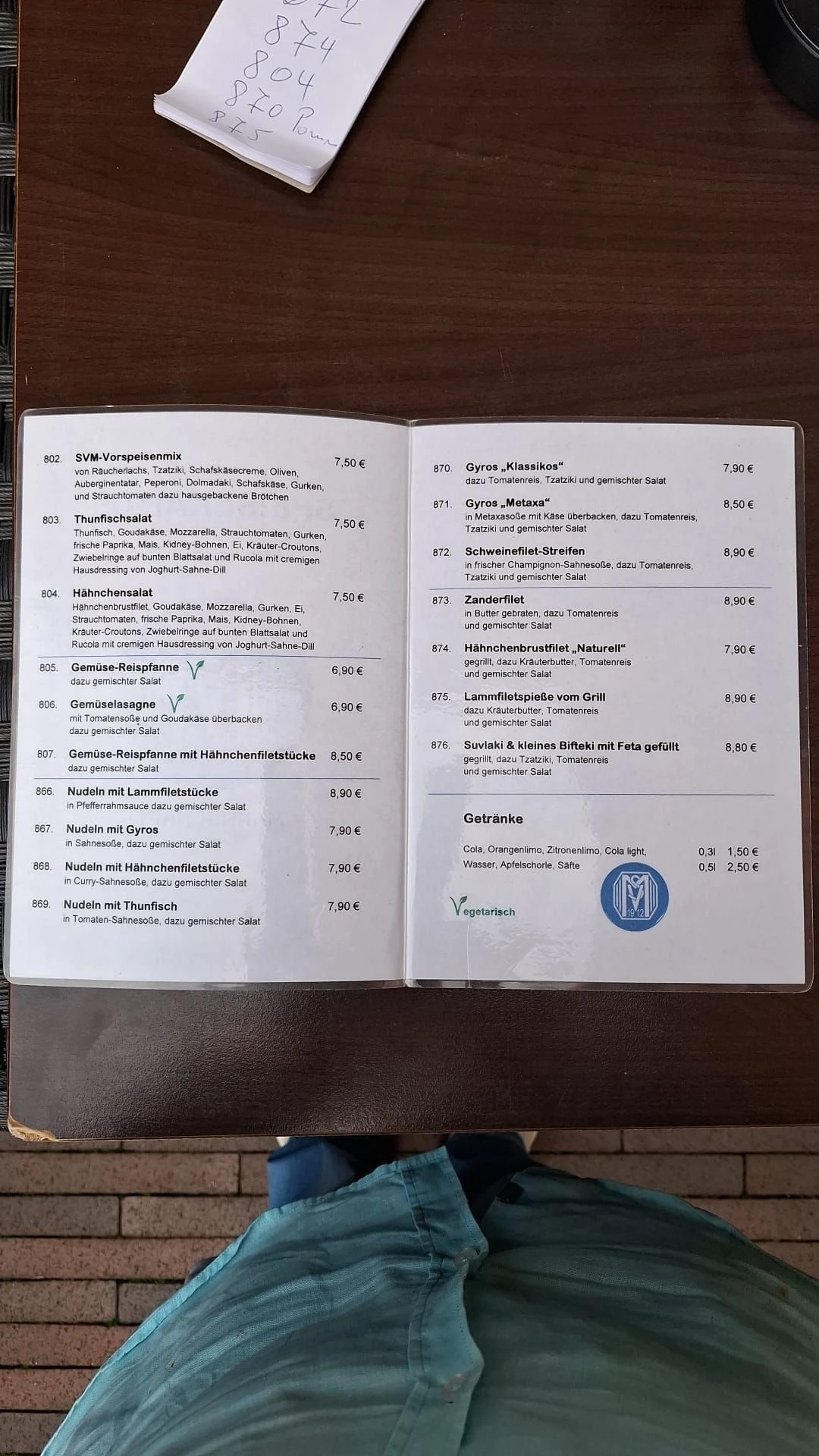 Die „Mannschaftskarte“: Deniz Undav wählte oft die „868“.